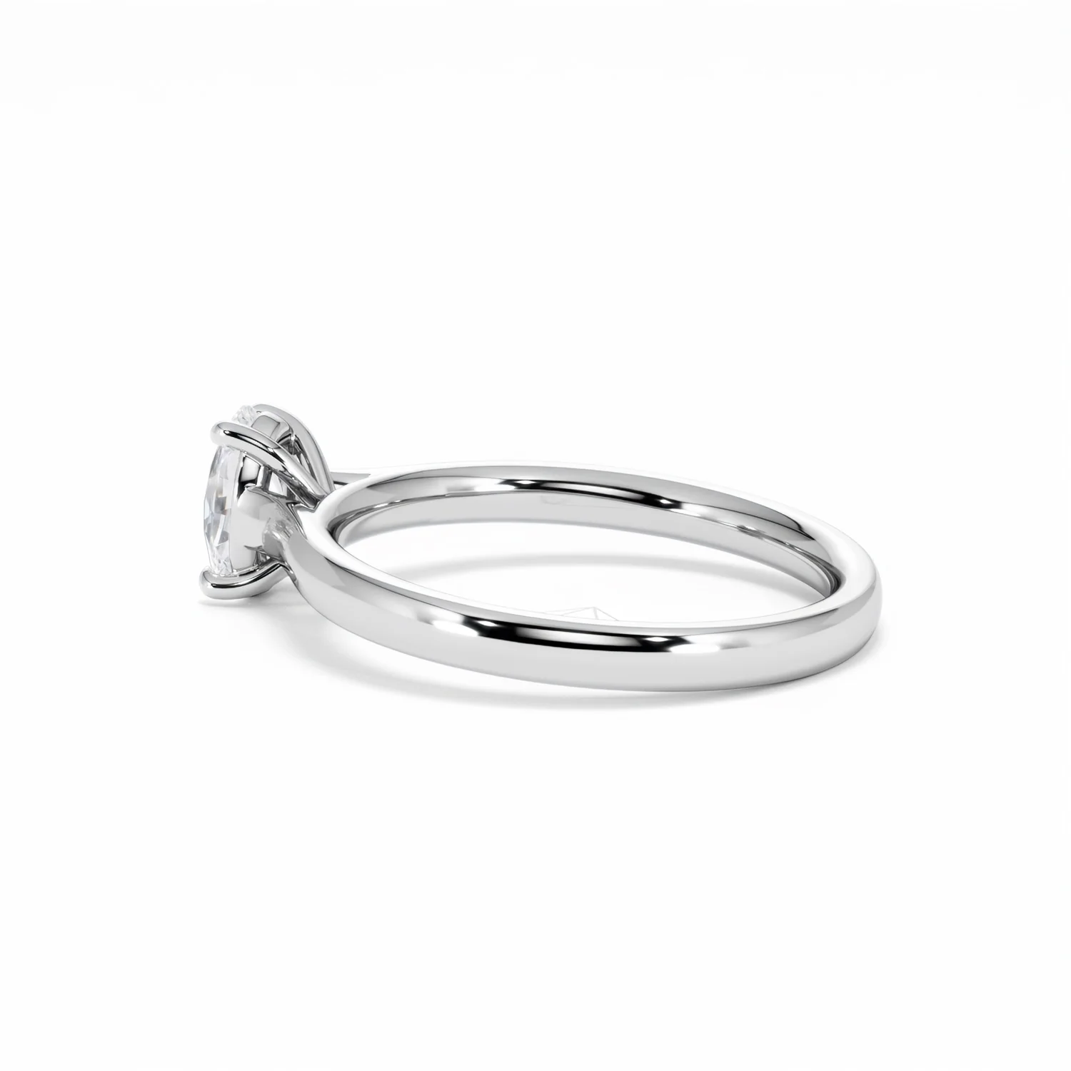 Amora Oval 0.50ct Diamond Engagement Ring G/VS1 Set in Platinum - Image 65