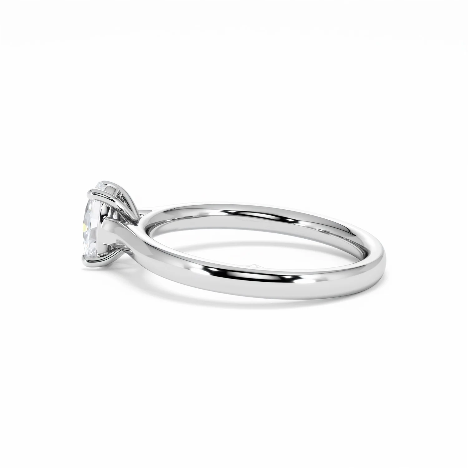 Amora Oval 0.50ct Diamond Engagement Ring G/VS1 Set in Platinum - Image 67