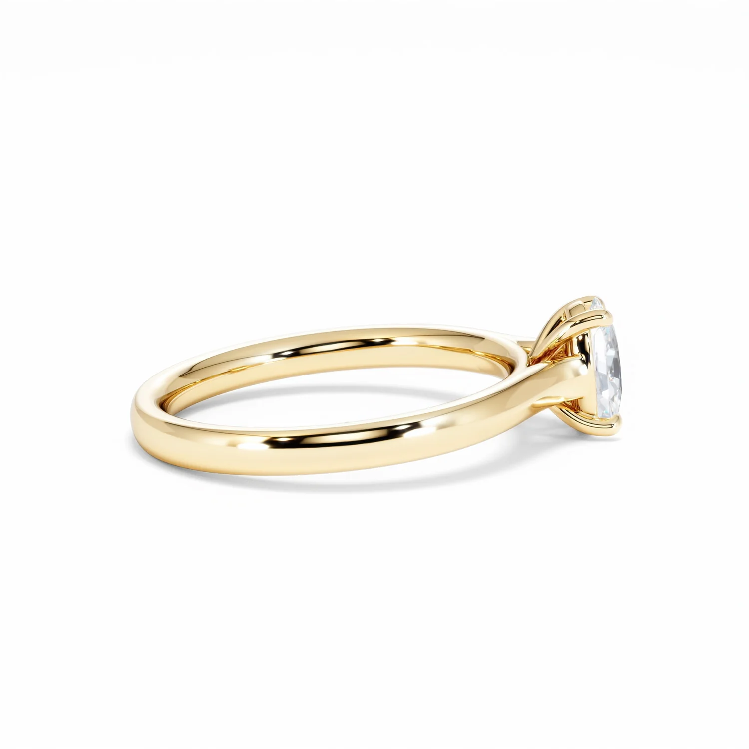 Amora Oval 0.50ct Lab Diamond Engagement Ring F/VS1 Set in 18K Gold - Image 31