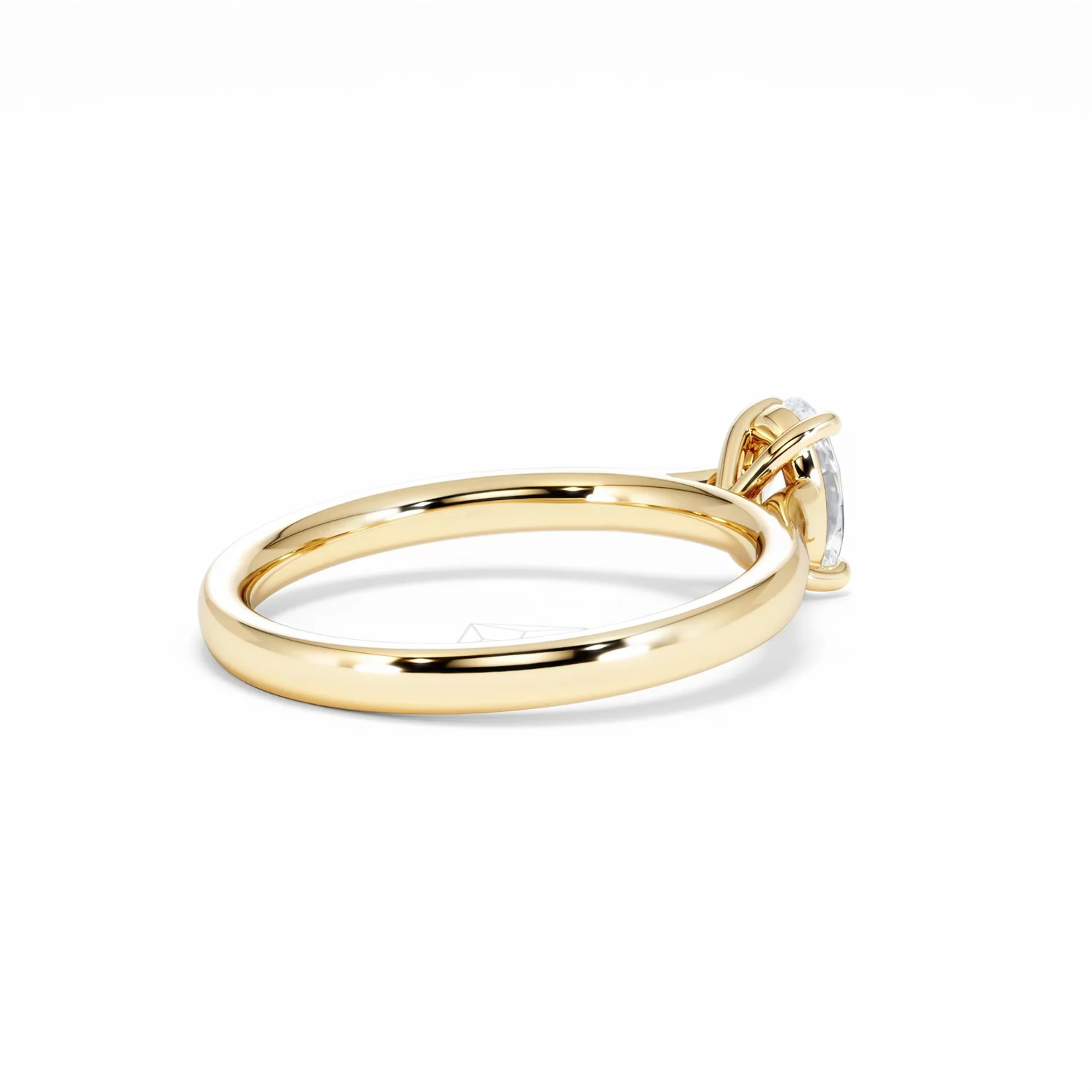 Amora Oval 0.50ct Lab Diamond Engagement Ring F/VS1 Set in 18K Gold - Image 38