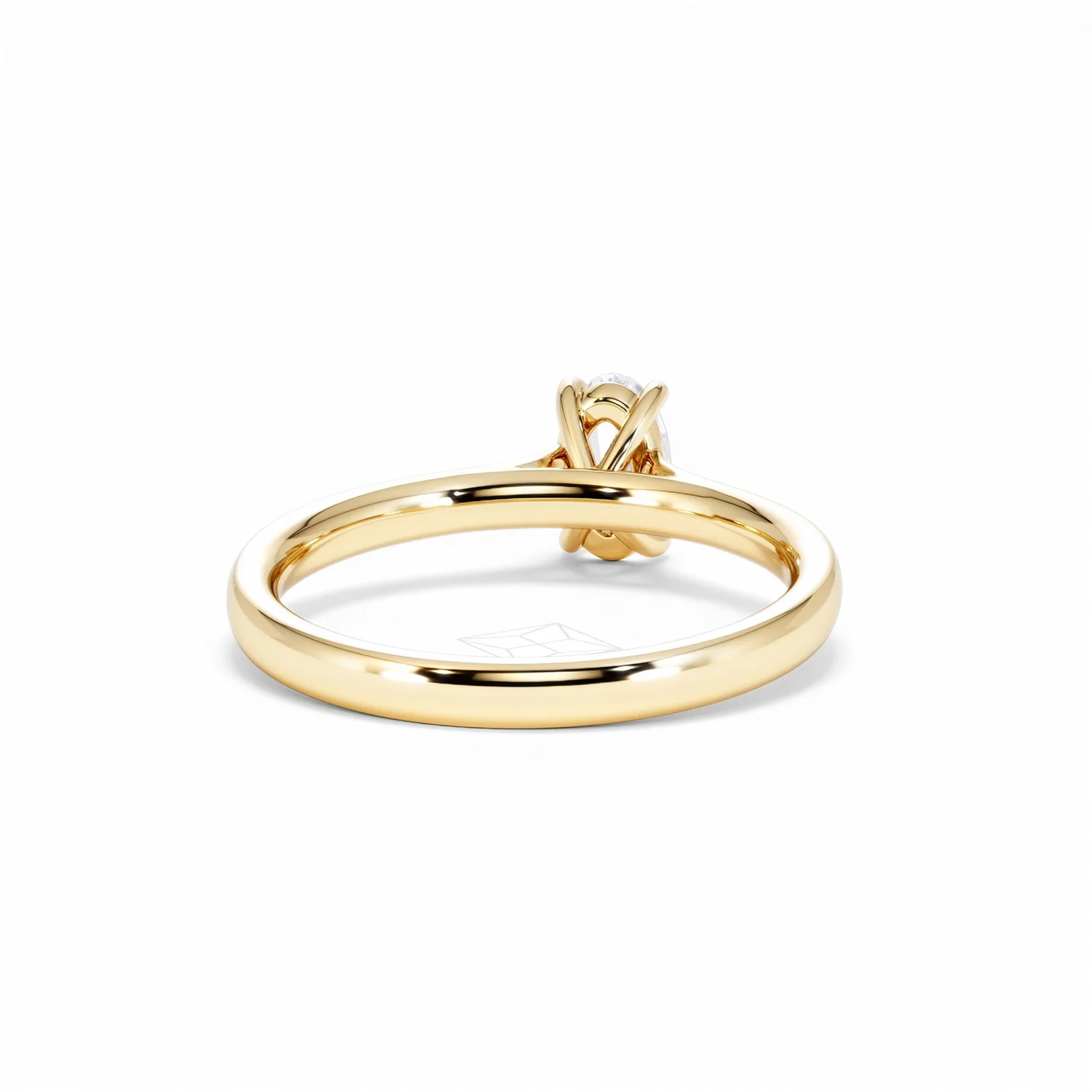 Amora Oval 0.50ct Lab Diamond Engagement Ring F/VS1 Set in 18K Gold - Image 47