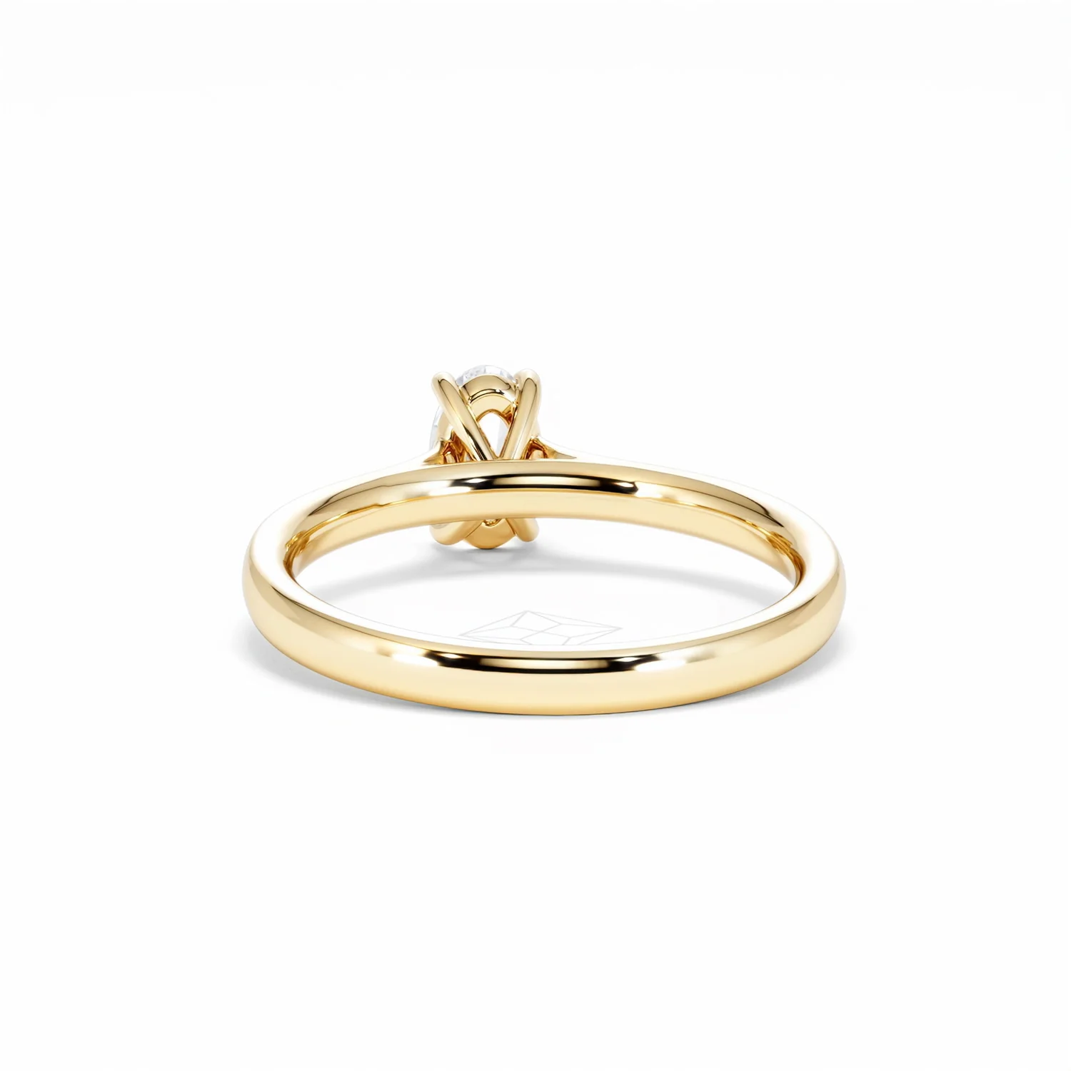 Amora Oval 0.50ct Lab Diamond Engagement Ring F/VS1 Set in 18K Gold - Image 52