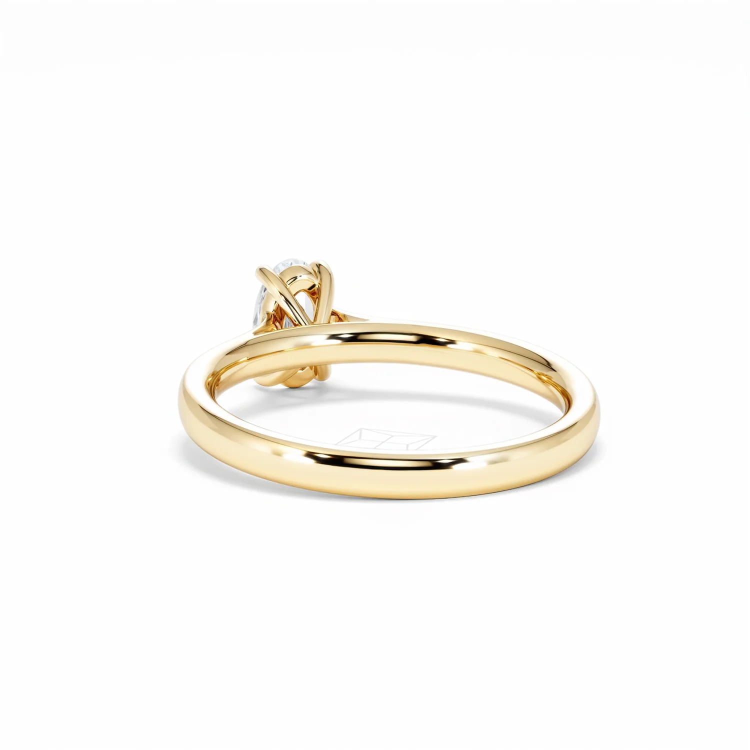 Amora Oval 0.50ct Lab Diamond Engagement Ring F/VS1 Set in 18K Gold - Image 55