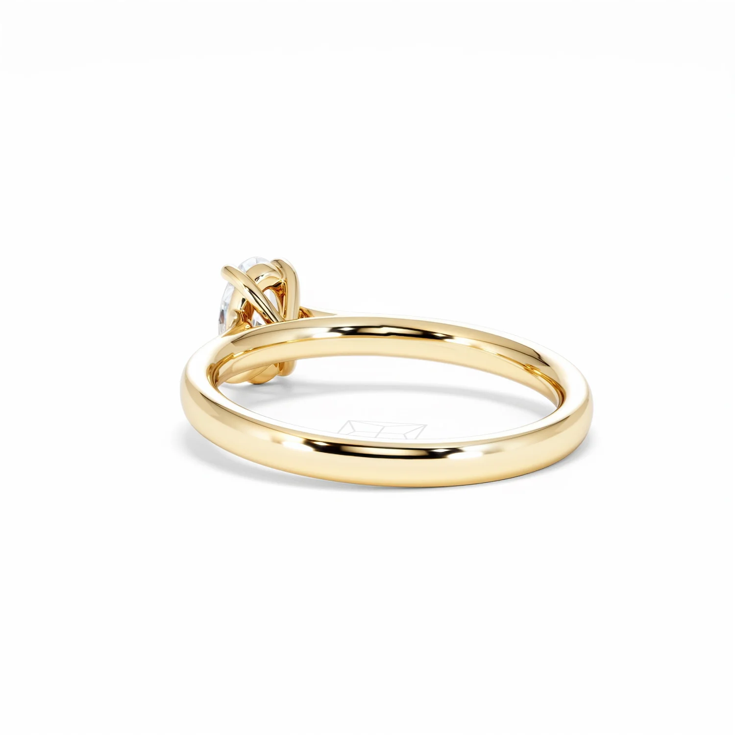 Amora Oval 0.50ct Lab Diamond Engagement Ring F/VS1 Set in 18K Gold - Image 57