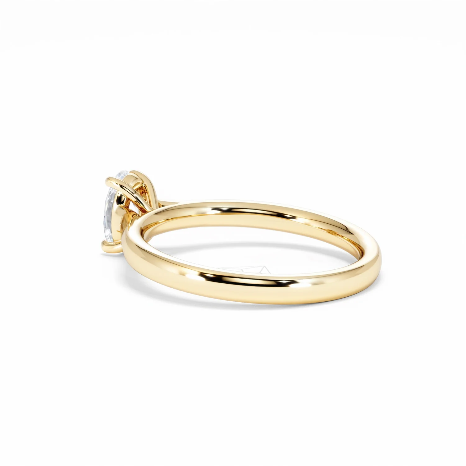Amora Oval 0.50ct Lab Diamond Engagement Ring F/VS1 Set in 18K Gold - Image 62