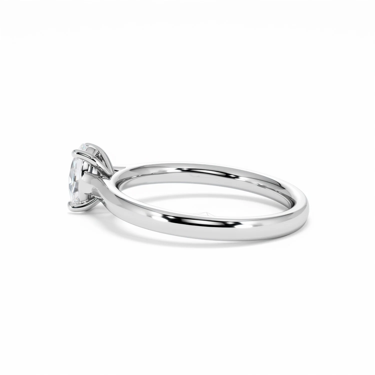 Amora Oval 0.50ct Lab Diamond Engagement Ring F/VS1 Set in 18K White Gold - Image 66