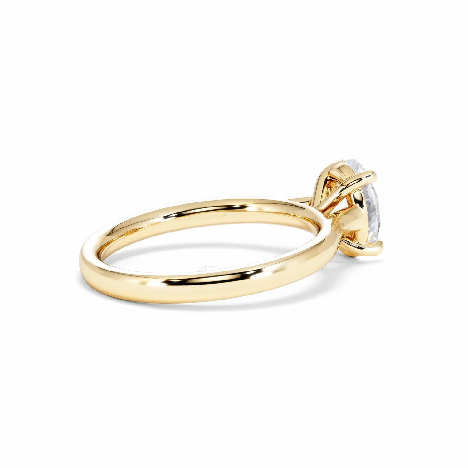 Amora Oval 1.00ct Diamond Engagement Ring G/VS1 Set in 18K Gold - Image 36