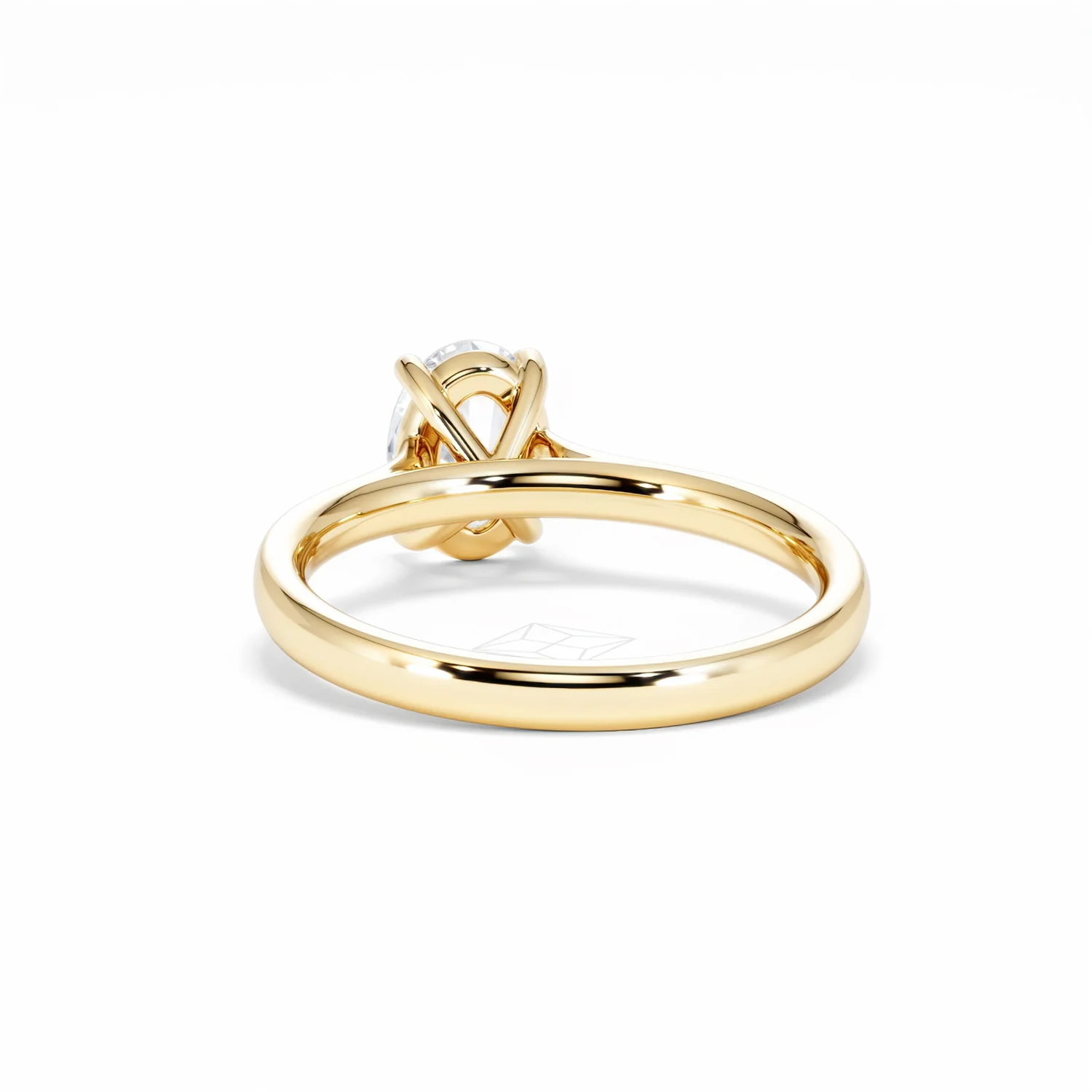 Amora Oval 1.00ct Diamond Engagement Ring G/VS1 Set in 18K Gold - Image 53