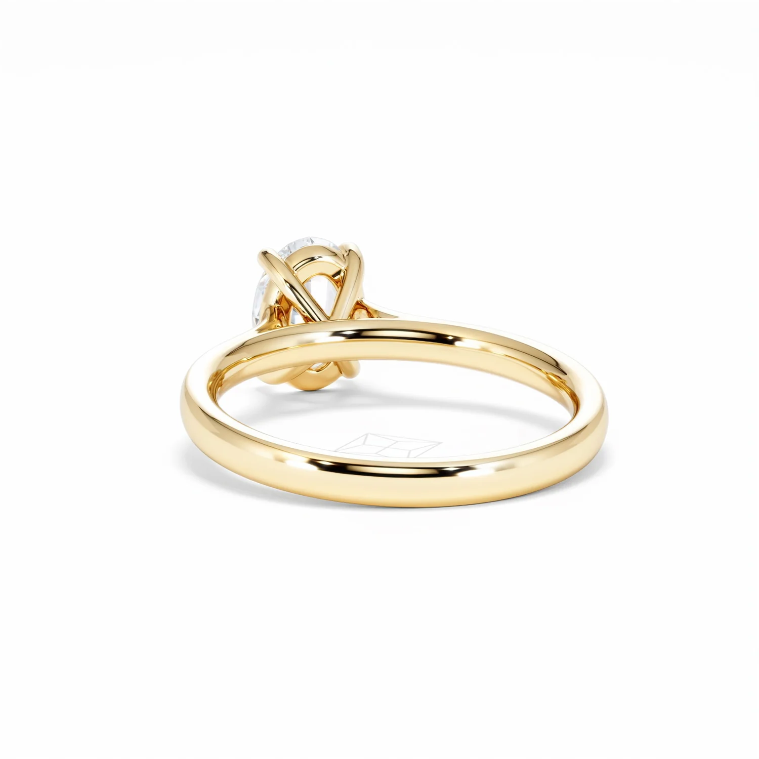 Amora Oval 1.00ct Diamond Engagement Ring G/VS1 Set in 18K Gold - Image 54