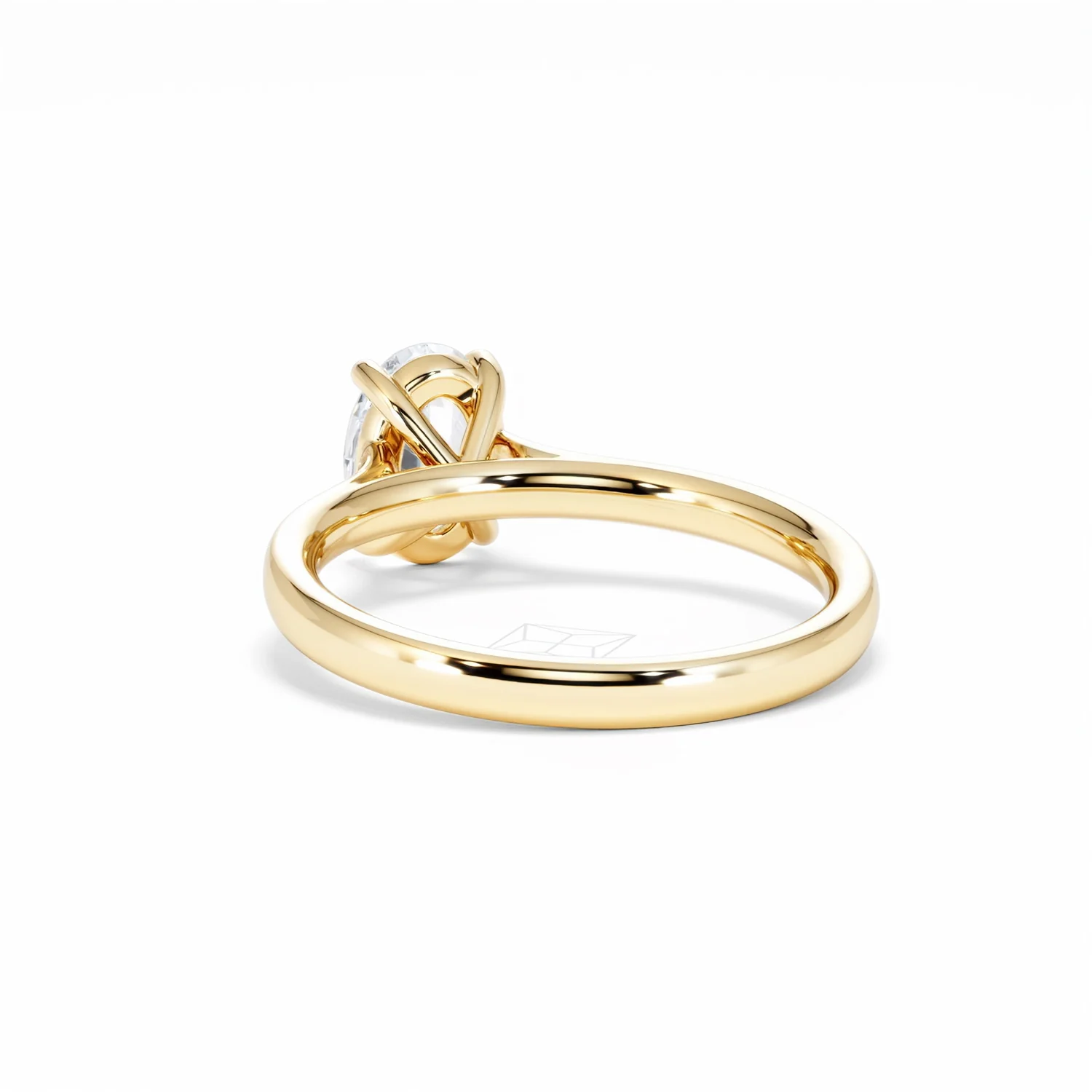 Amora Oval 1.00ct Diamond Engagement Ring G/VS1 Set in 18K Gold - Image 55