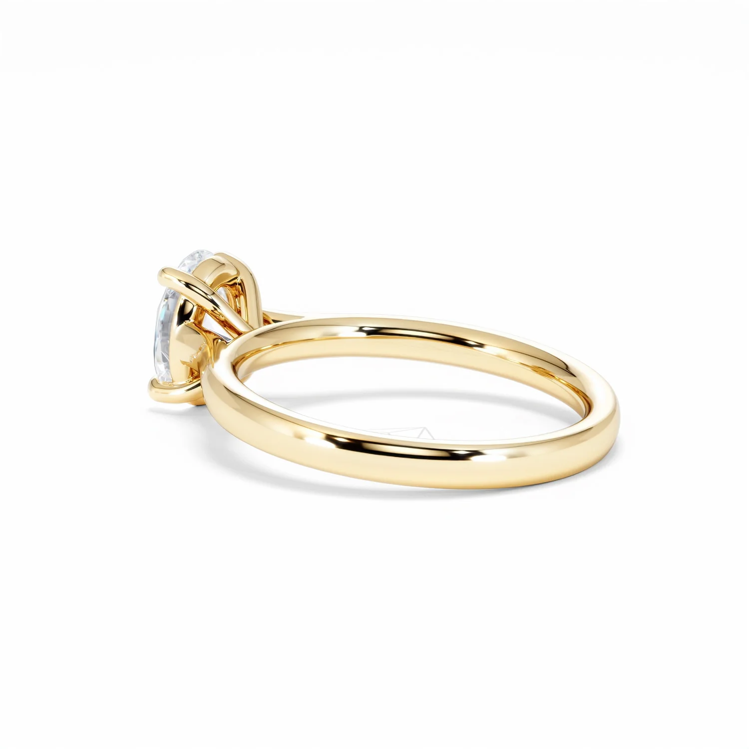 Amora Oval 1.00ct Diamond Engagement Ring G/VS1 Set in 18K Gold - Image 62