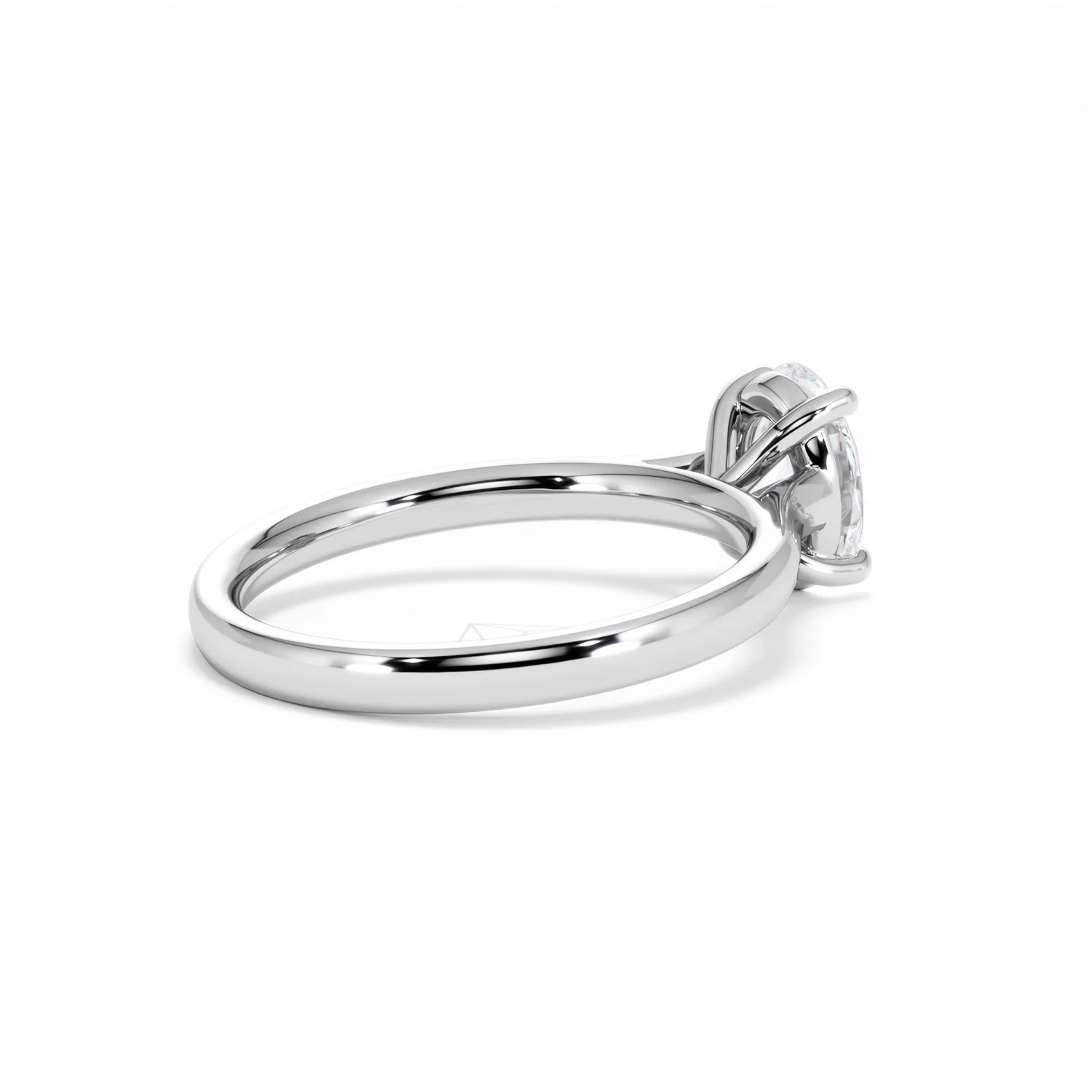 Amora Oval 1.00ct Diamond Engagement Ring G/VS1 Set in Platinum - Image 38