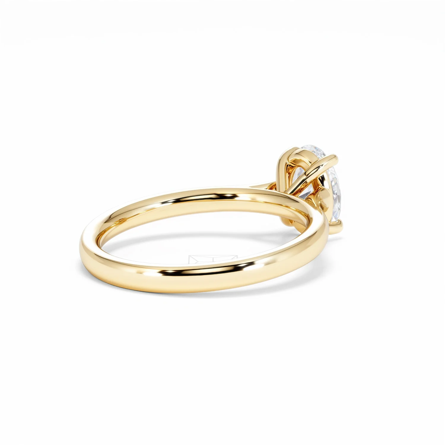 Amora Oval 1.00ct Lab Diamond Engagement Ring F/VS1 Set in 18K Gold - Image 38