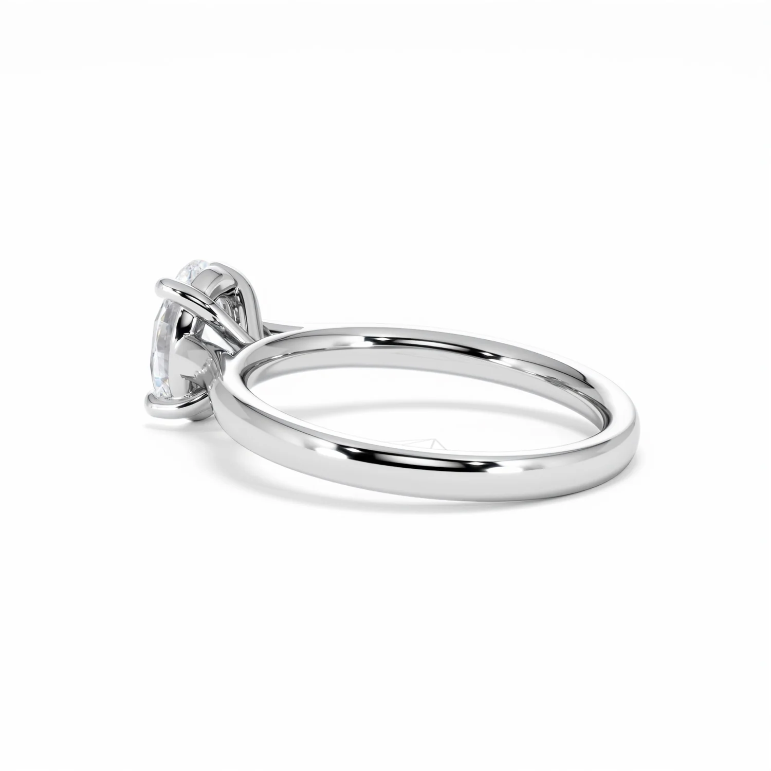 Amora Oval 1.00ct Lab Diamond Engagement Ring F/VS1 Set in Platinum - Image 63