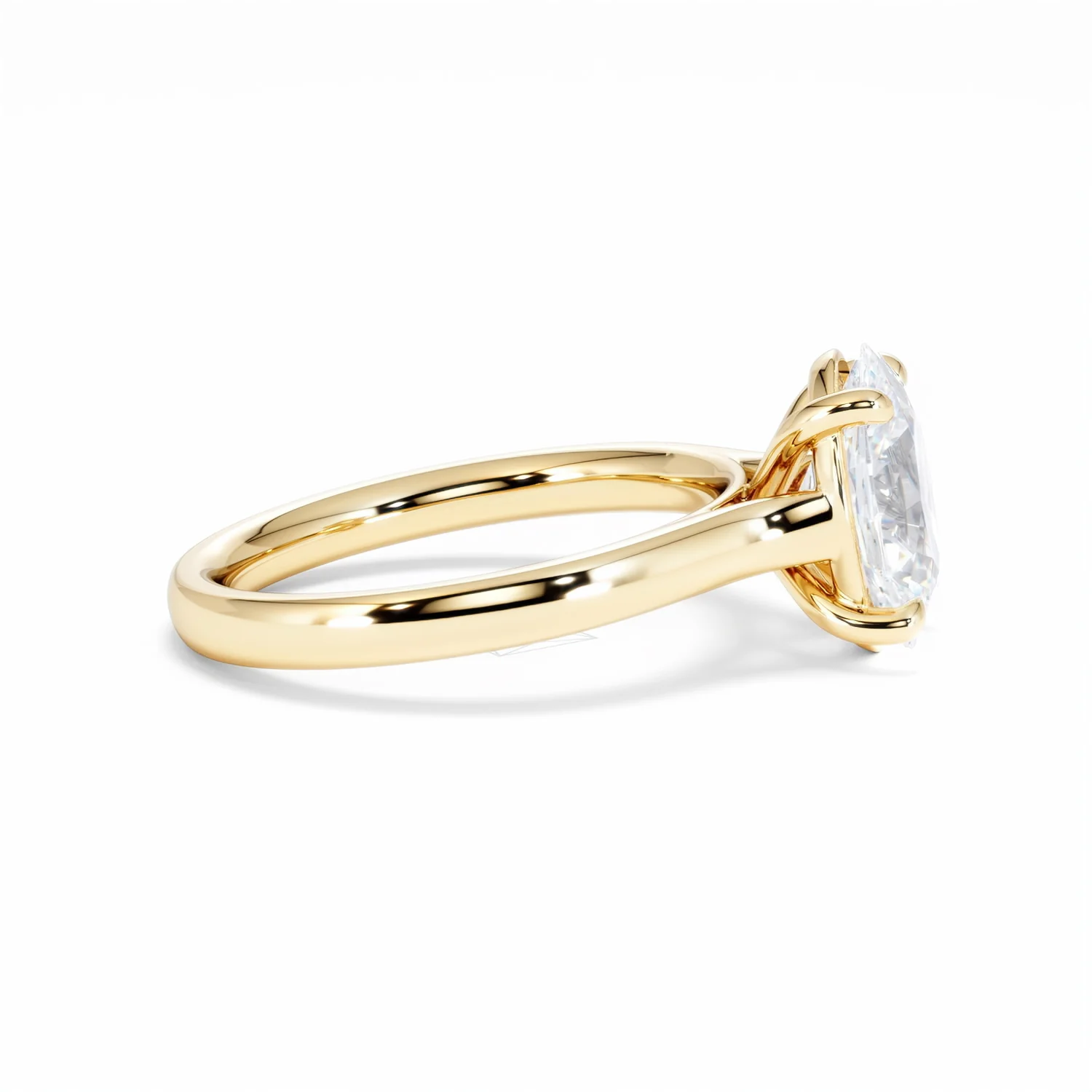 Amora Oval 2.00ct Lab Diamond Engagement Ring F/VS1 Set in 18K Gold - Image 28