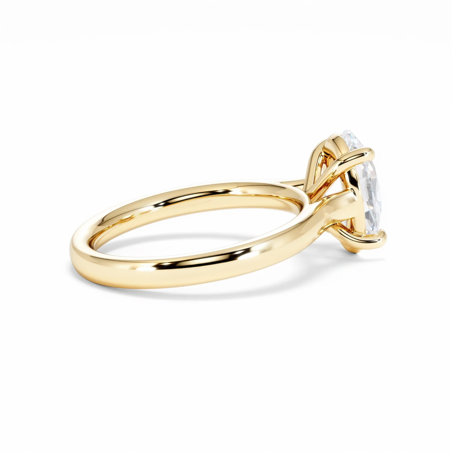 Amora Oval 2.00ct Lab Diamond Engagement Ring F/VS1 Set in 18K Gold - Image 34