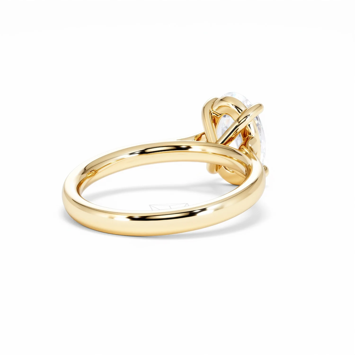 Amora Oval 2.00ct Lab Diamond Engagement Ring F/VS1 Set in 18K Gold - Image 42