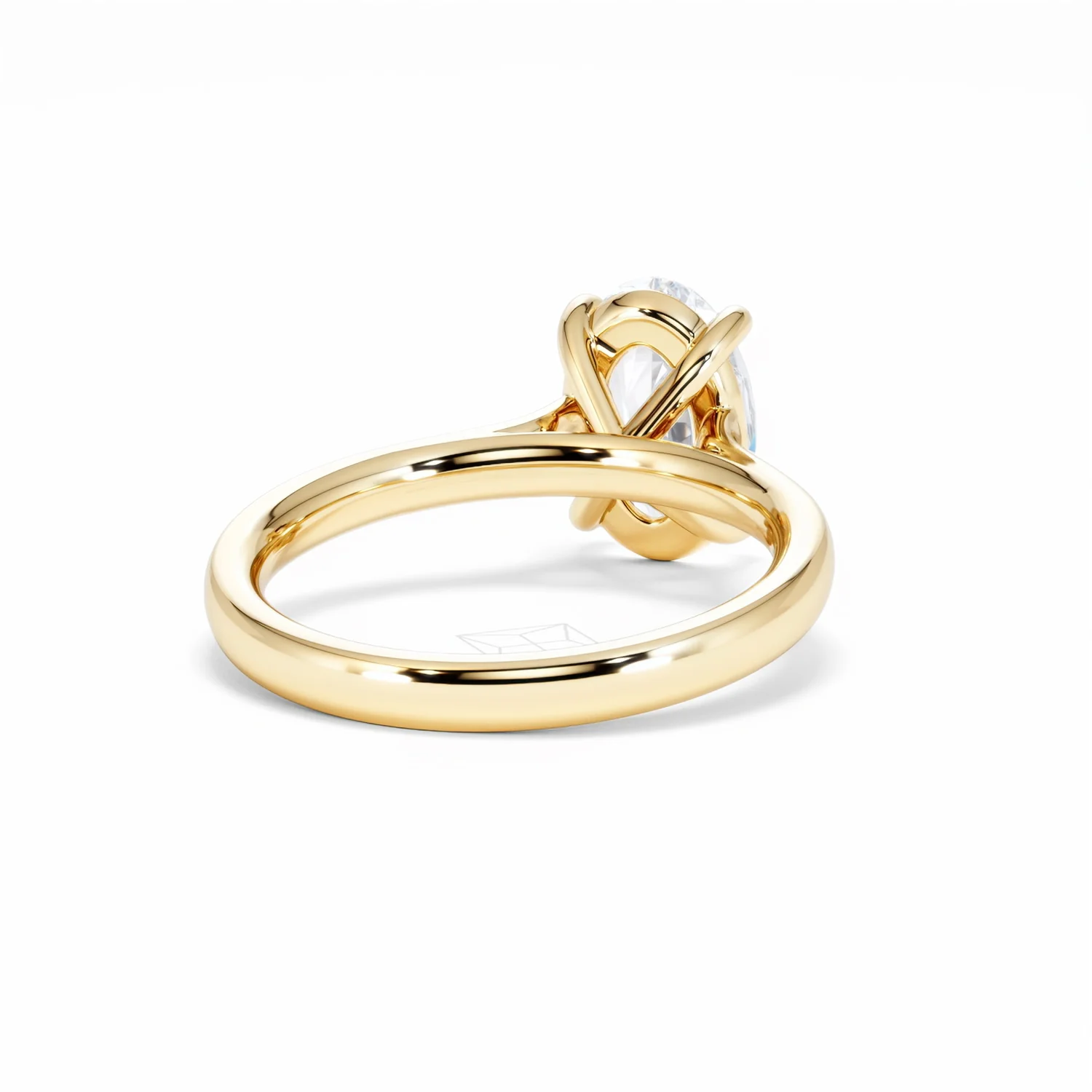 Amora Oval 2.00ct Lab Diamond Engagement Ring F/VS1 Set in 18K Gold - Image 45