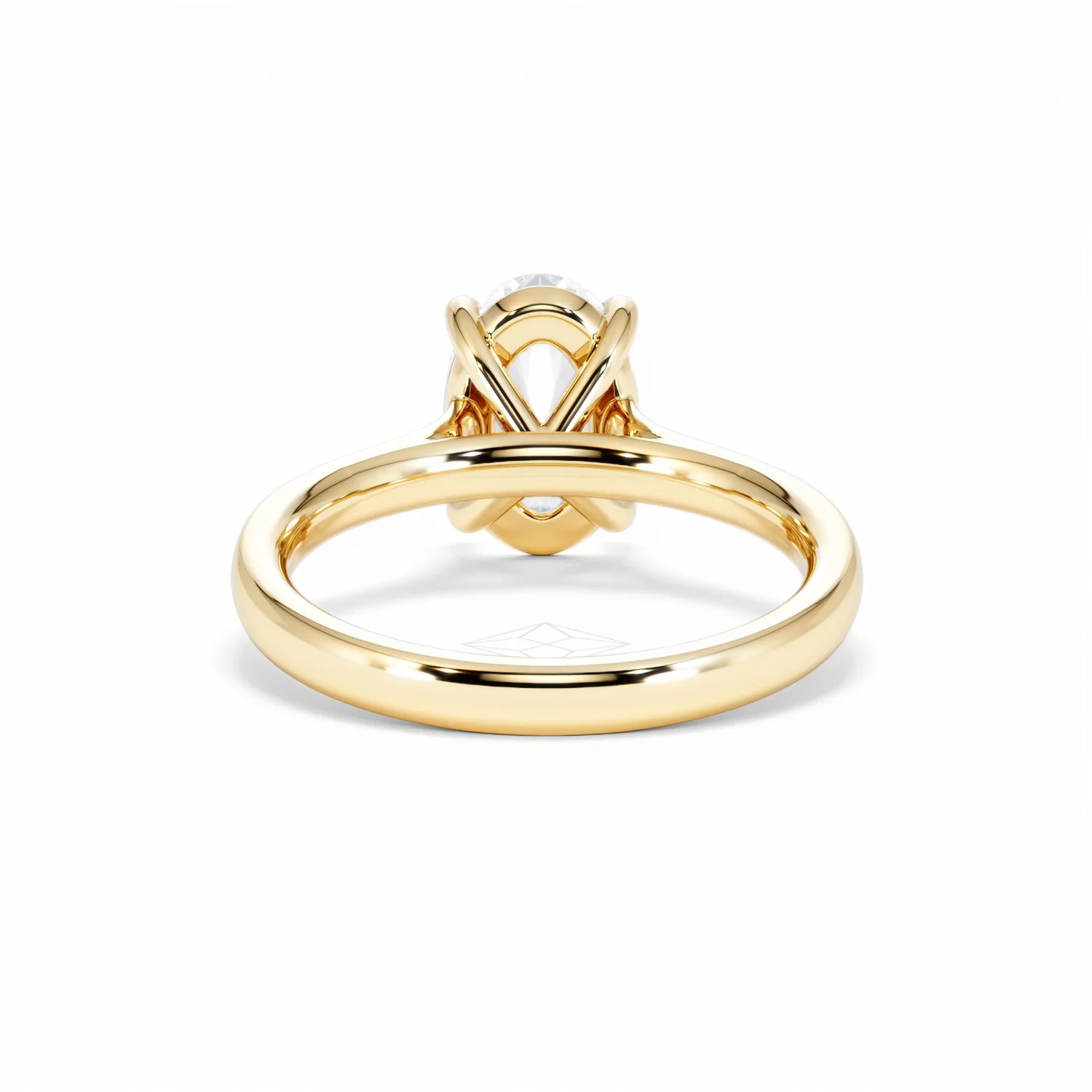 Amora Oval 2.00ct Lab Diamond Engagement Ring F/VS1 Set in 18K Gold - Image 50