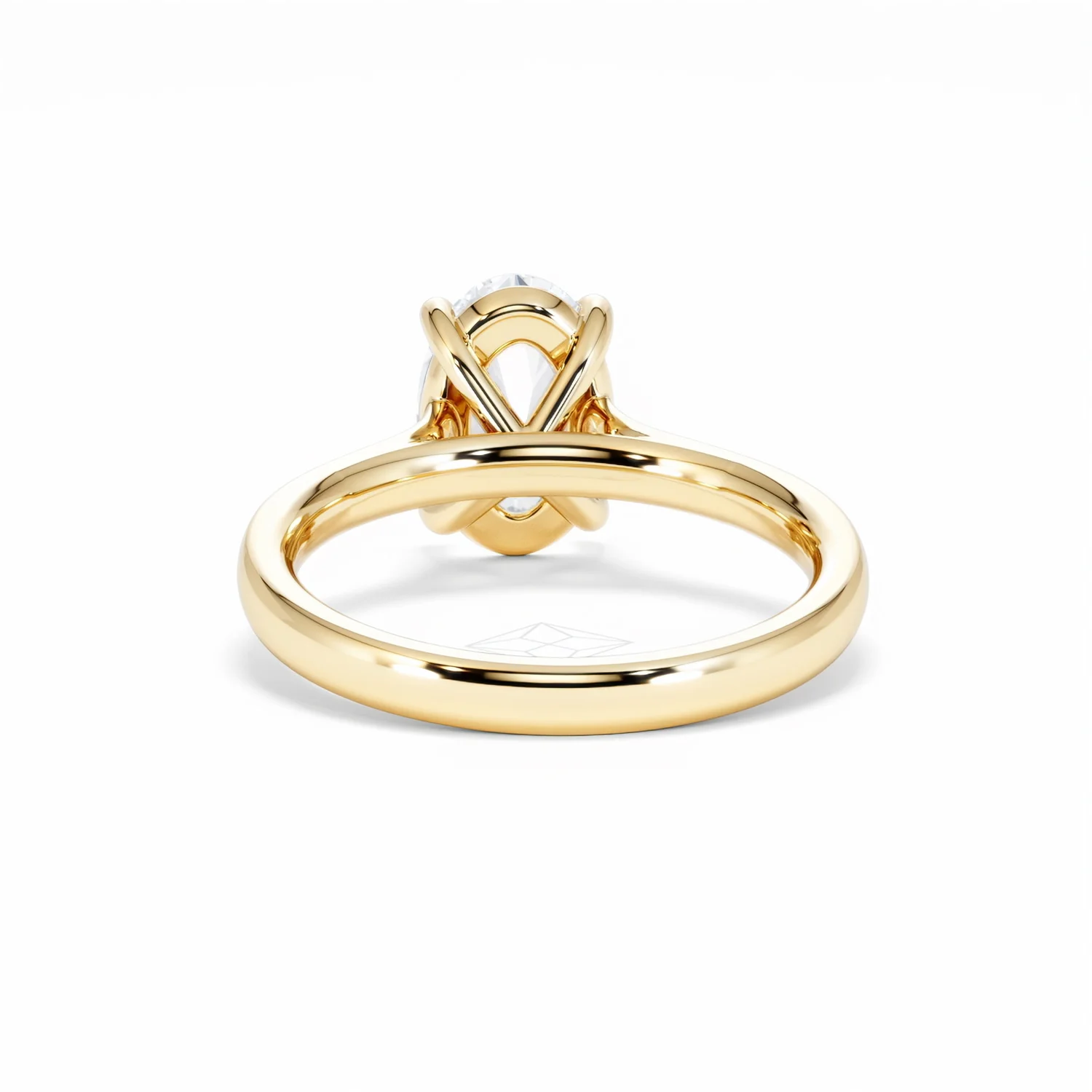 Amora Oval 2.00ct Lab Diamond Engagement Ring F/VS1 Set in 18K Gold - Image 51