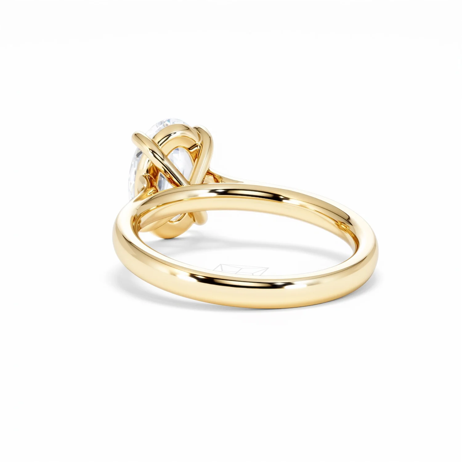 Amora Oval 2.00ct Lab Diamond Engagement Ring F/VS1 Set in 18K Gold - Image 56