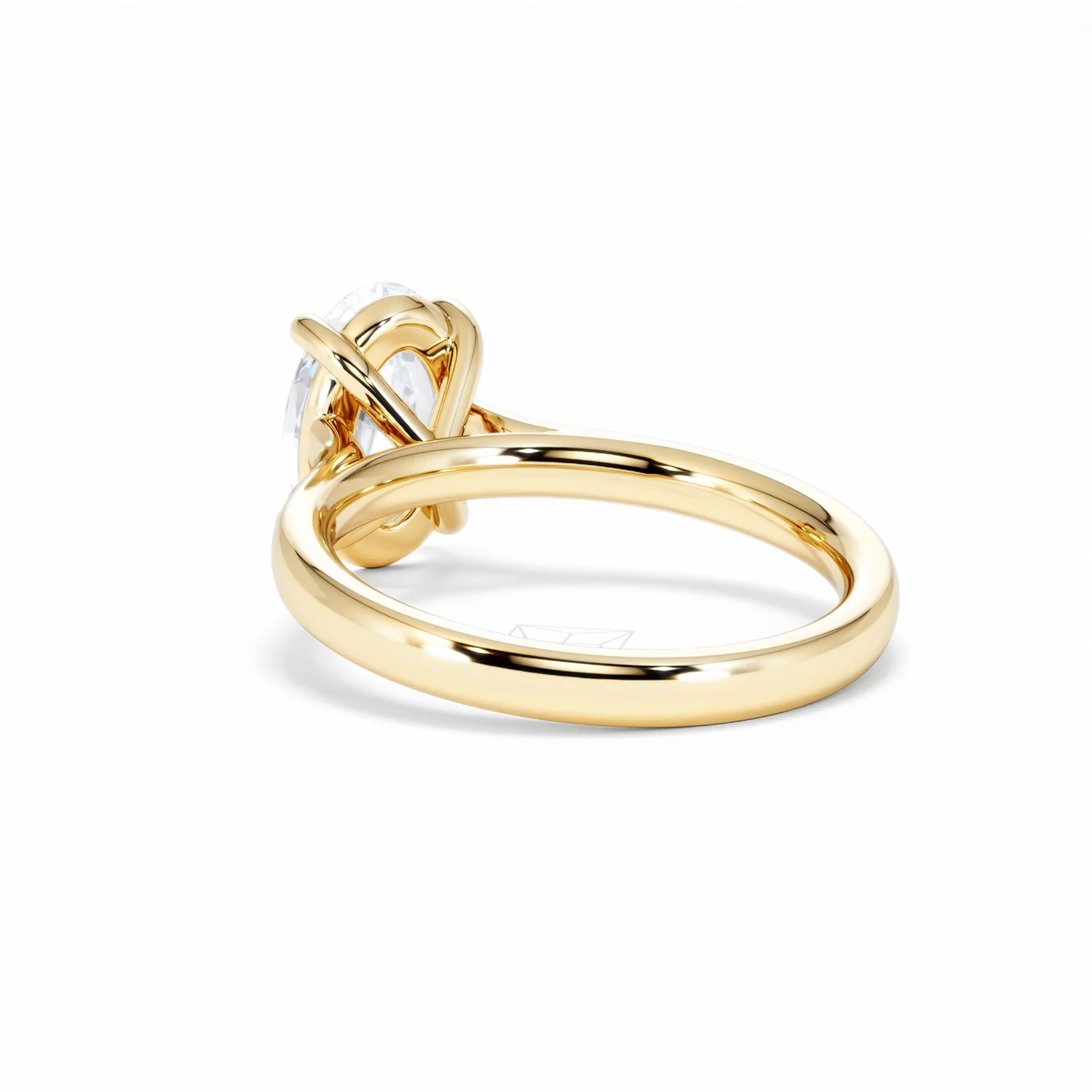Amora Oval 2.00ct Lab Diamond Engagement Ring F/VS1 Set in 18K Gold - Image 57