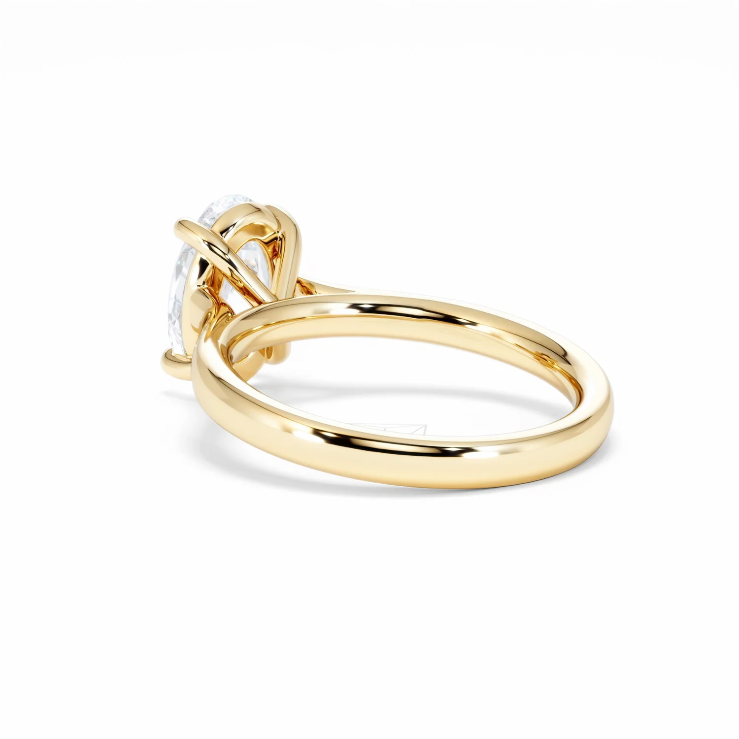 Amora Oval 2.00ct Lab Diamond Engagement Ring F/VS1 Set in 18K Gold - Image 59