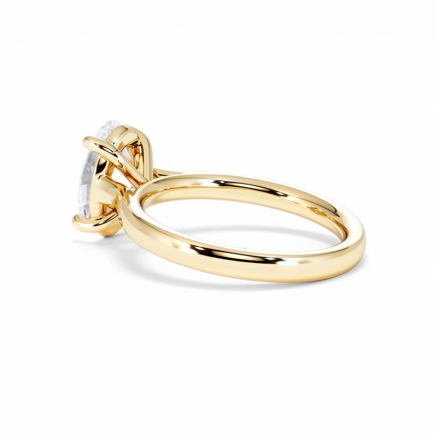 Amora Oval 2.00ct Lab Diamond Engagement Ring F/VS1 Set in 18K Gold - Image 63