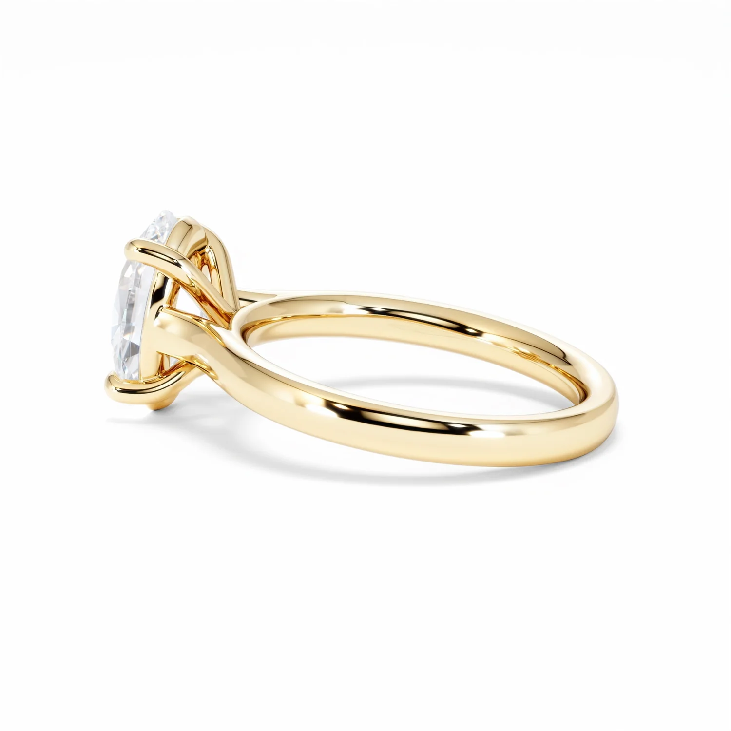 Amora Oval 2.00ct Lab Diamond Engagement Ring F/VS1 Set in 18K Gold - Image 66
