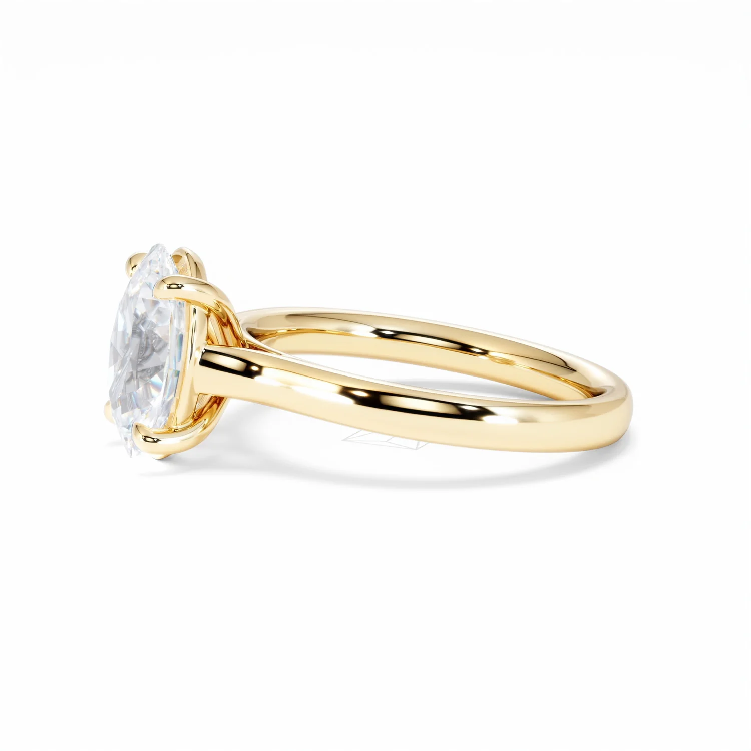 Amora Oval 2.00ct Lab Diamond Engagement Ring F/VS1 Set in 18K Gold - Image 74