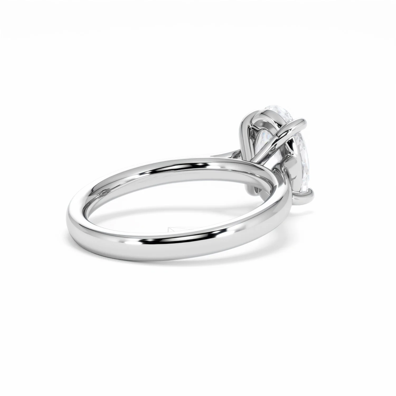 Amora Oval 2.00ct Lab Diamond Engagement Ring F/VS1 Set in 18K White Gold - Image 40