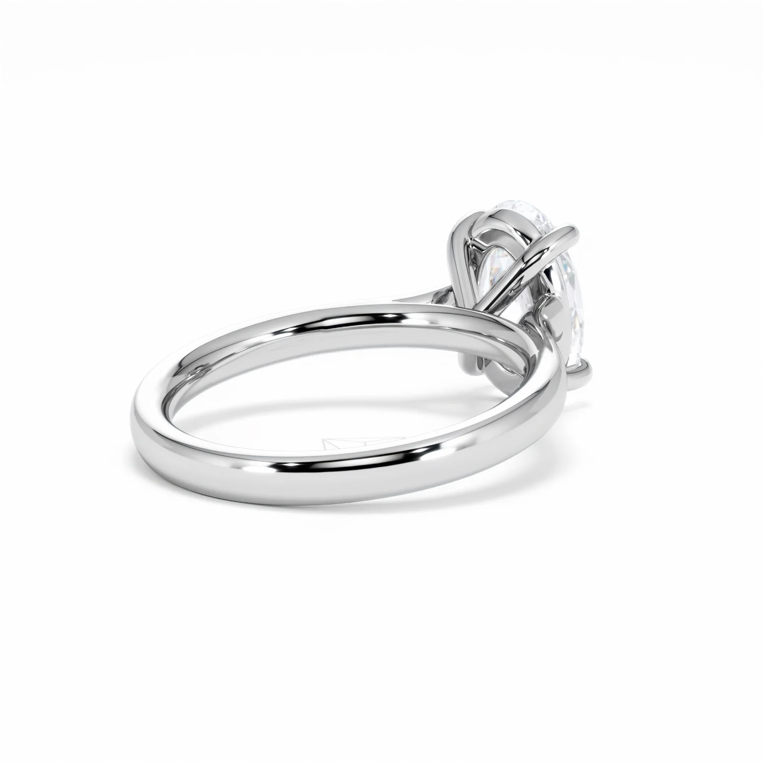 Amora Oval 2.00ct Lab Diamond Engagement Ring F/VS1 Set in 18K White Gold - Image 41