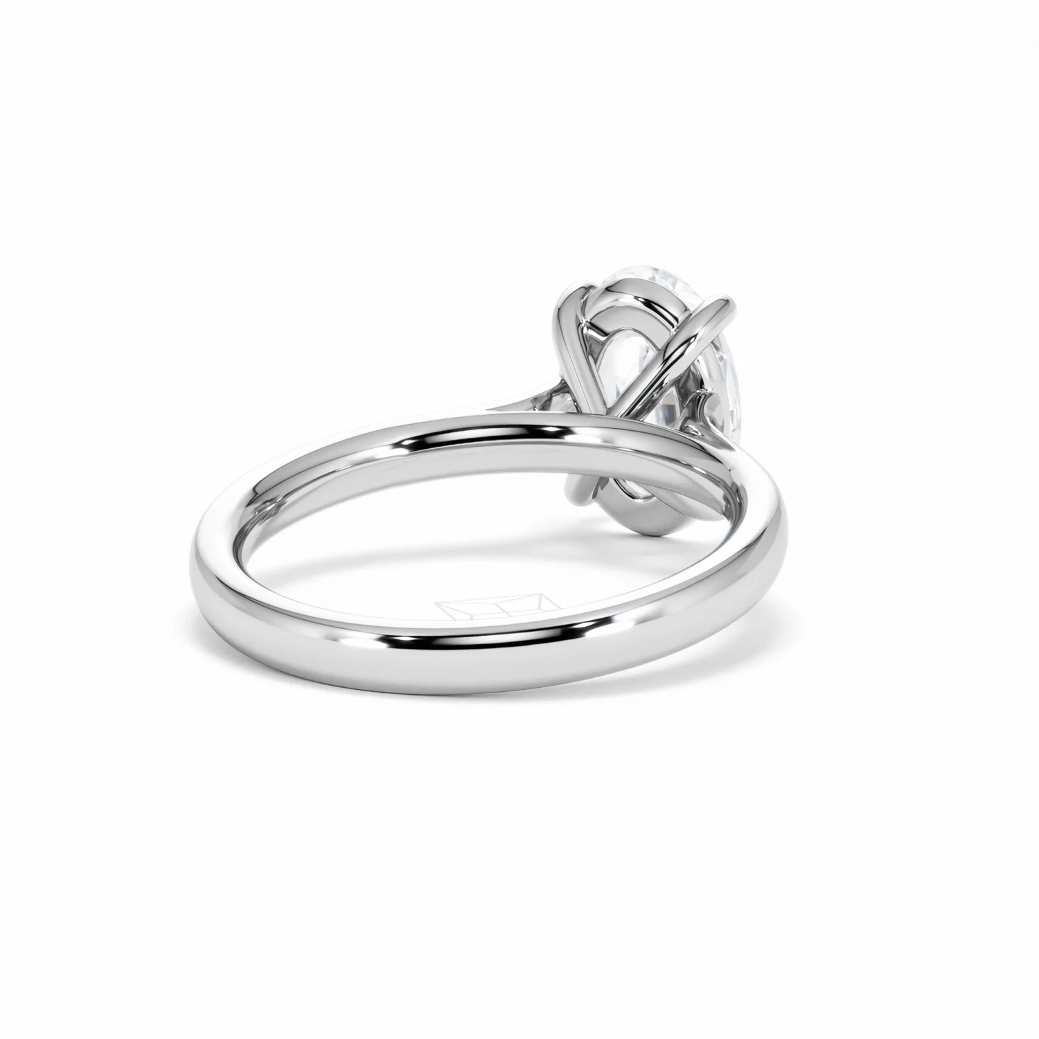 Amora Oval 2.00ct Lab Diamond Engagement Ring F/VS1 Set in 18K White Gold - Image 44