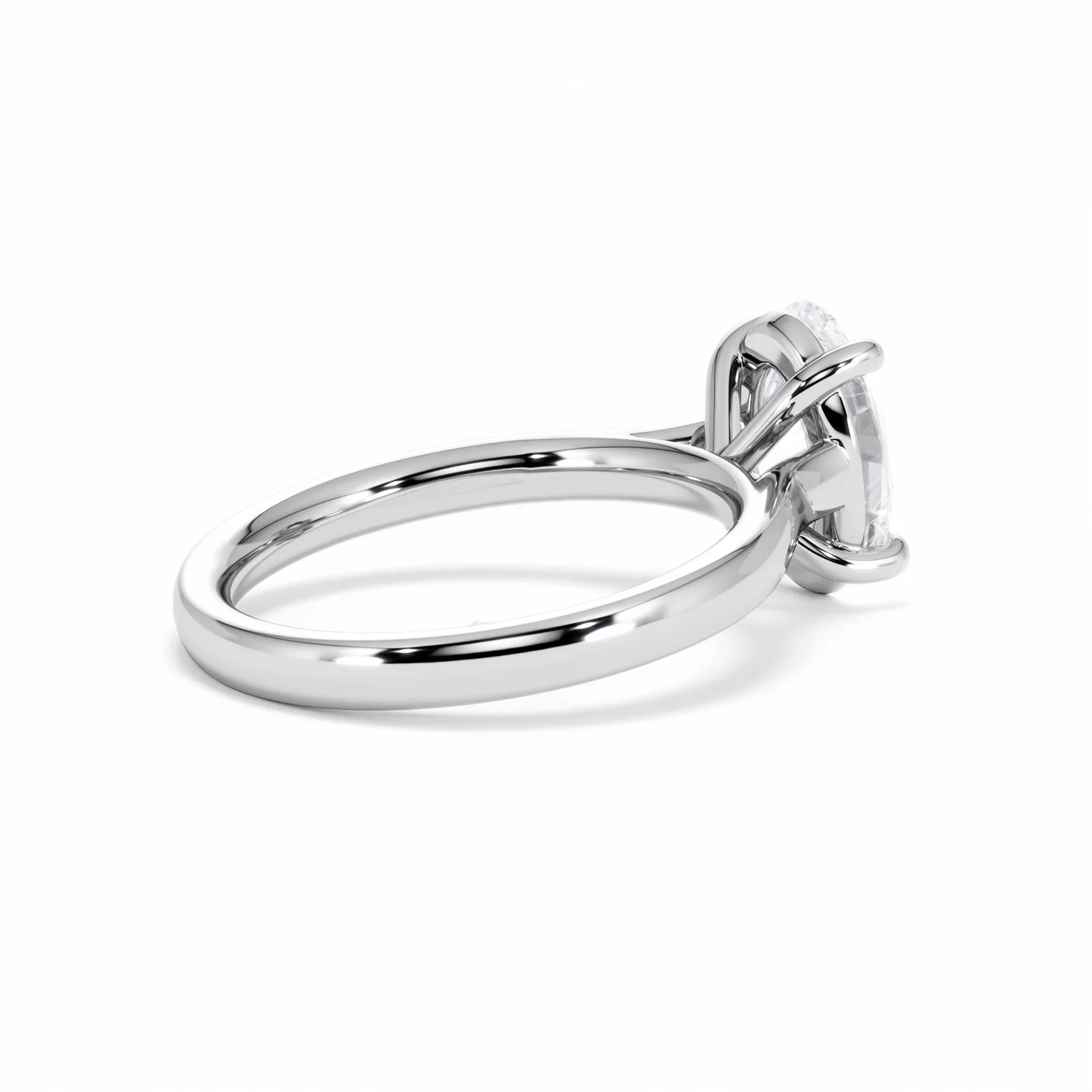 Amora Oval 2.00ct Lab Diamond Engagement Ring F/VS1 Set in Platinum - Image 37