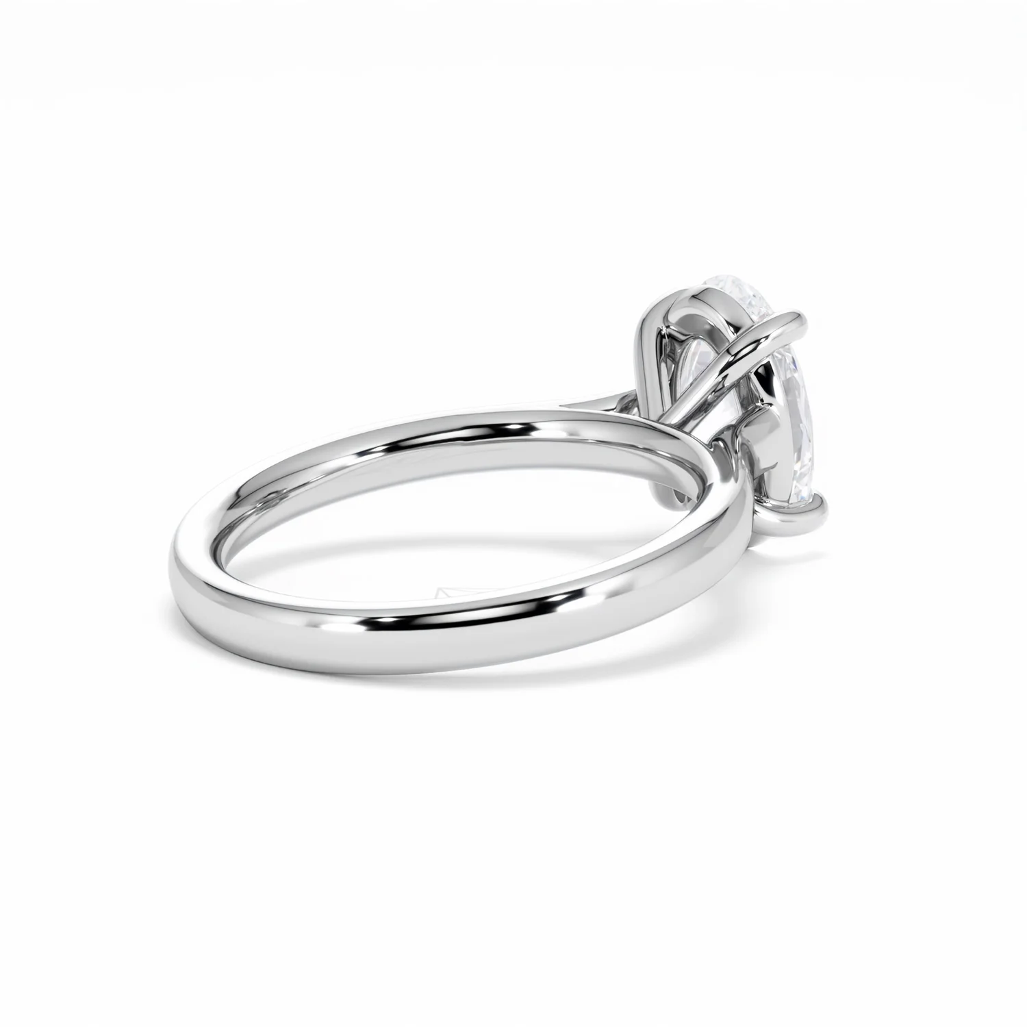 Amora Oval 2.00ct Lab Diamond Engagement Ring F/VS1 Set in Platinum - Image 39