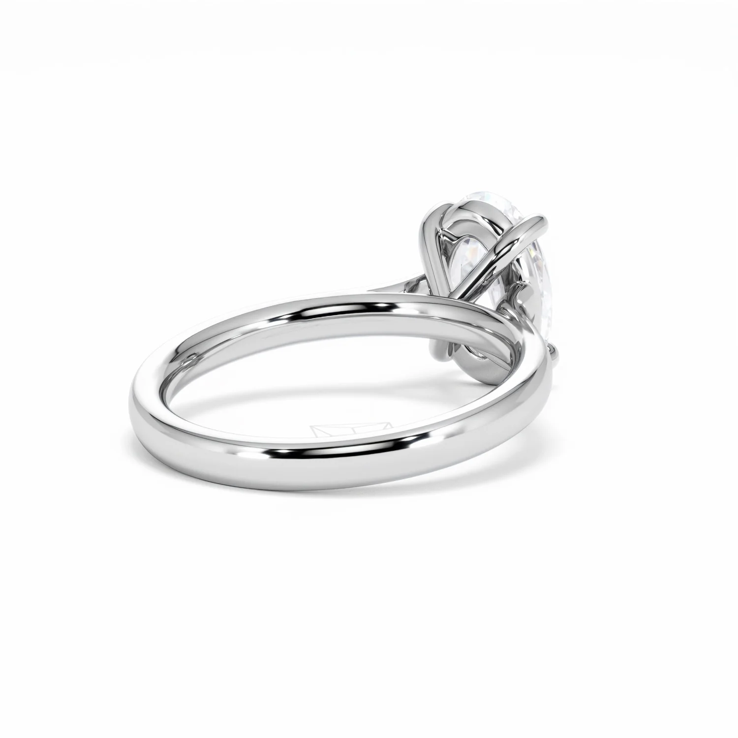 Amora Oval 2.00ct Lab Diamond Engagement Ring F/VS1 Set in Platinum - Image 42