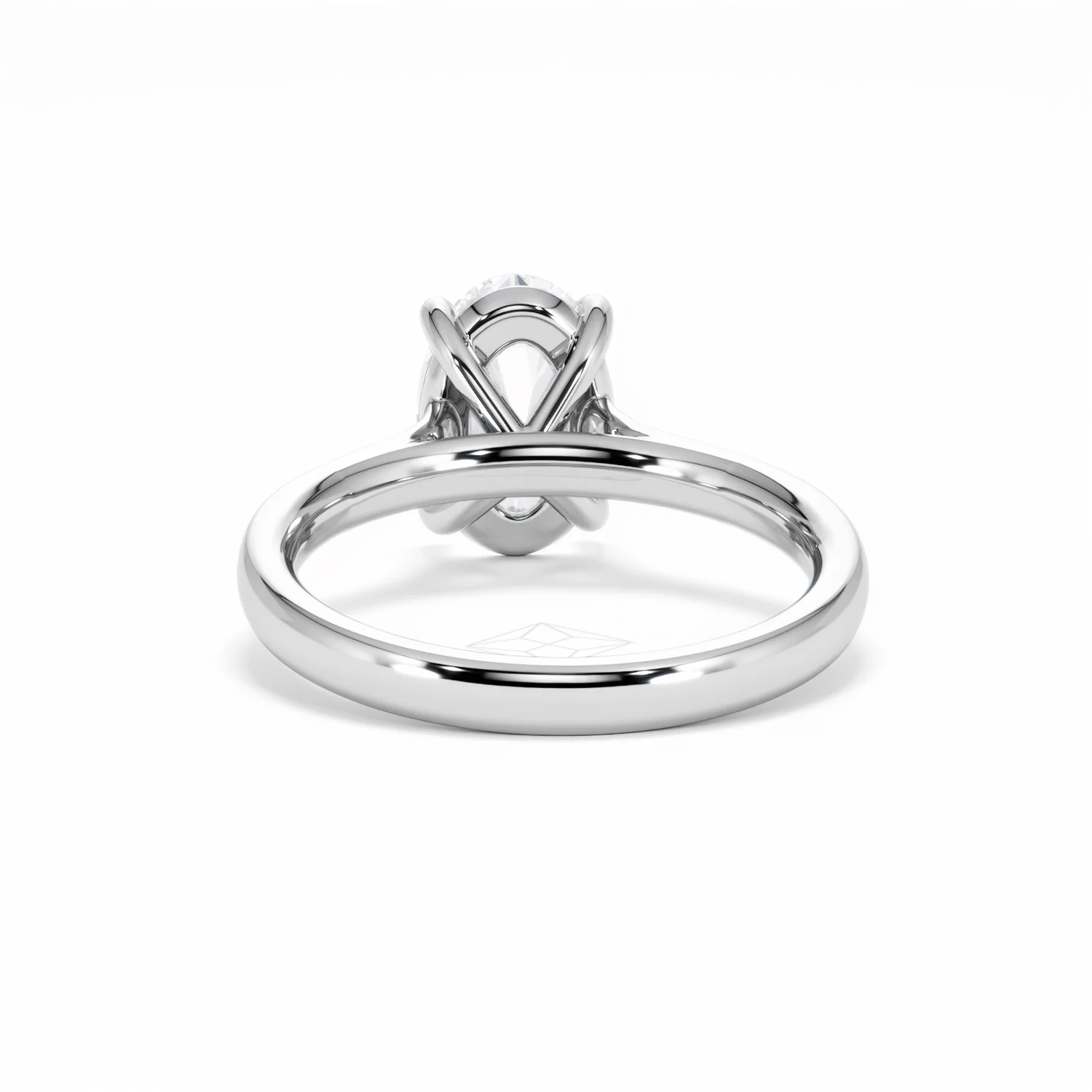 Amora Oval 2.00ct Lab Diamond Engagement Ring F/VS1 Set in Platinum - Image 51