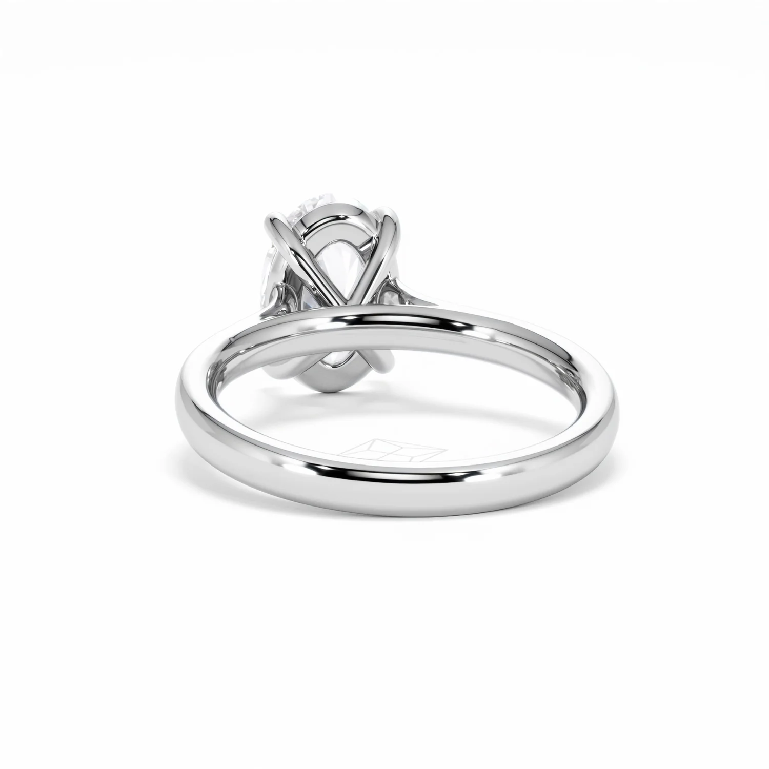 Amora Oval 2.00ct Lab Diamond Engagement Ring F/VS1 Set in Platinum - Image 53