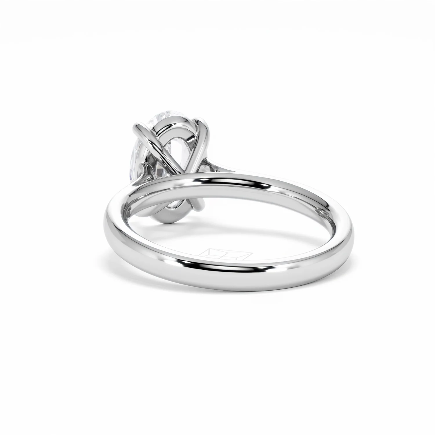 Amora Oval 2.00ct Lab Diamond Engagement Ring F/VS1 Set in Platinum - Image 55