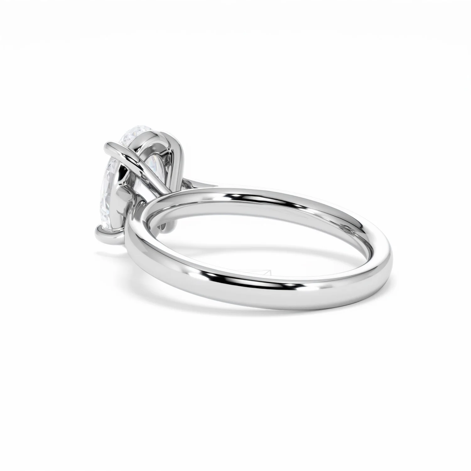 Amora Oval 2.00ct Lab Diamond Engagement Ring F/VS1 Set in Platinum - Image 60