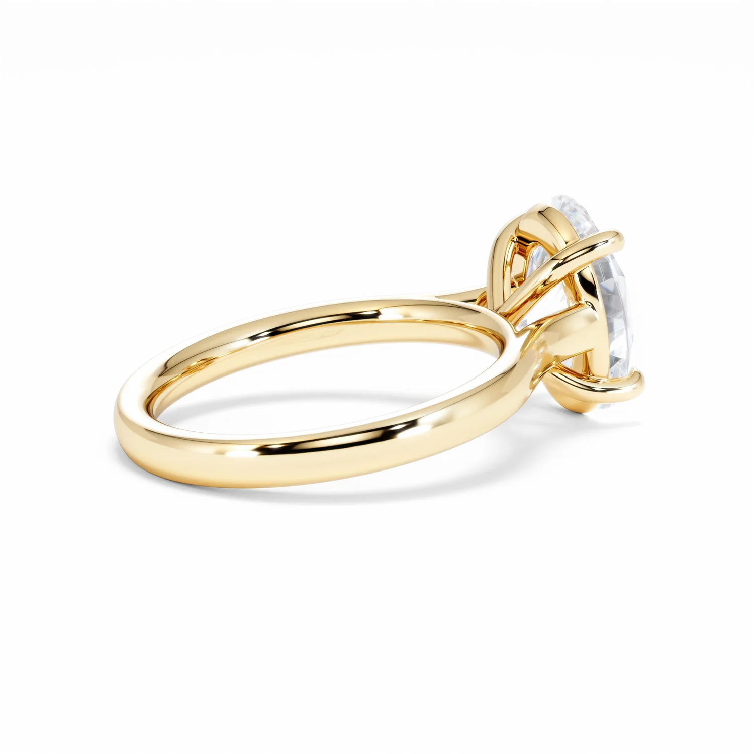 Amora Oval 3.00ct Lab Diamond Engagement Ring G/VS1 Set in 18K Gold - Image 36