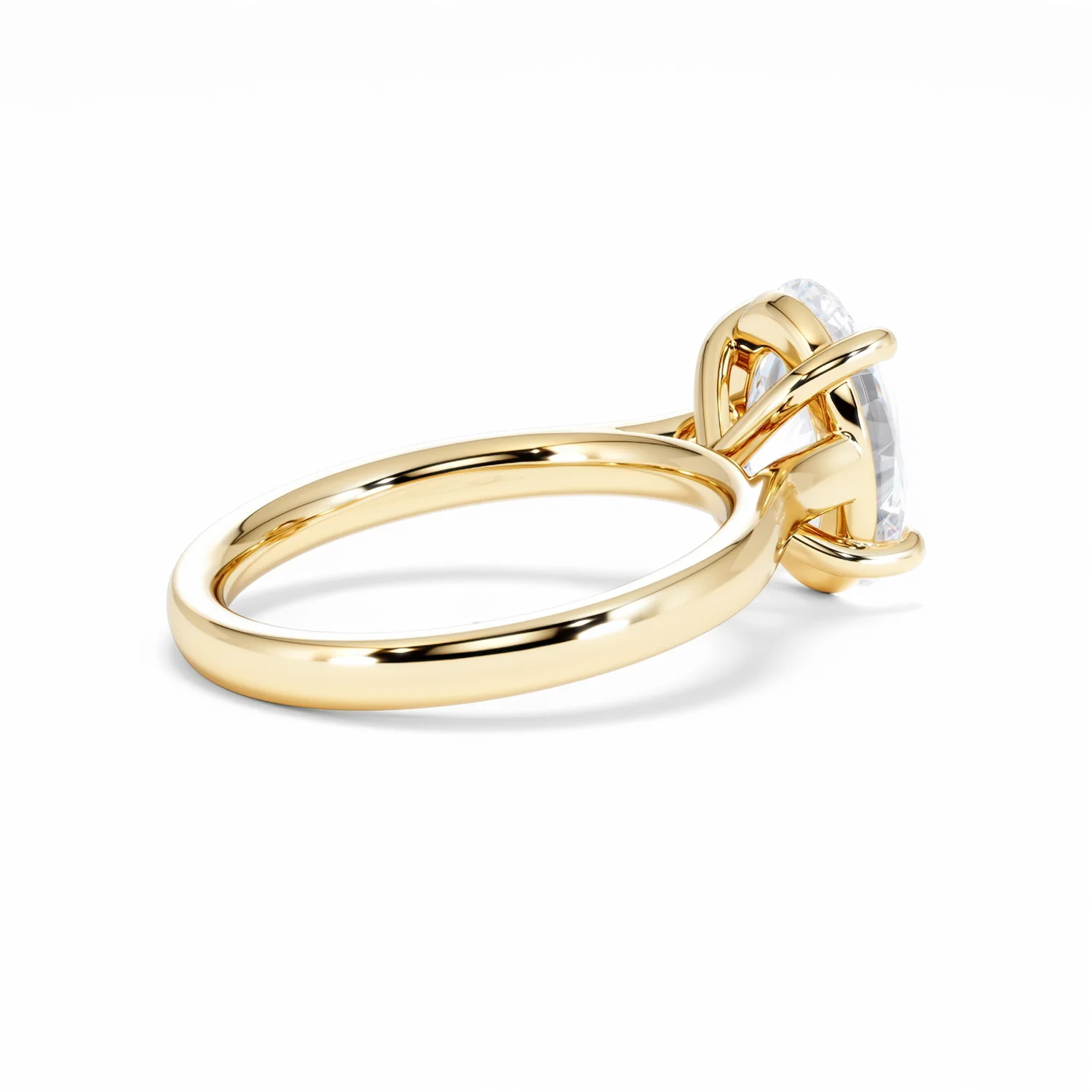 Amora Oval 3.00ct Lab Diamond Engagement Ring G/VS1 Set in 18K Gold - Image 37