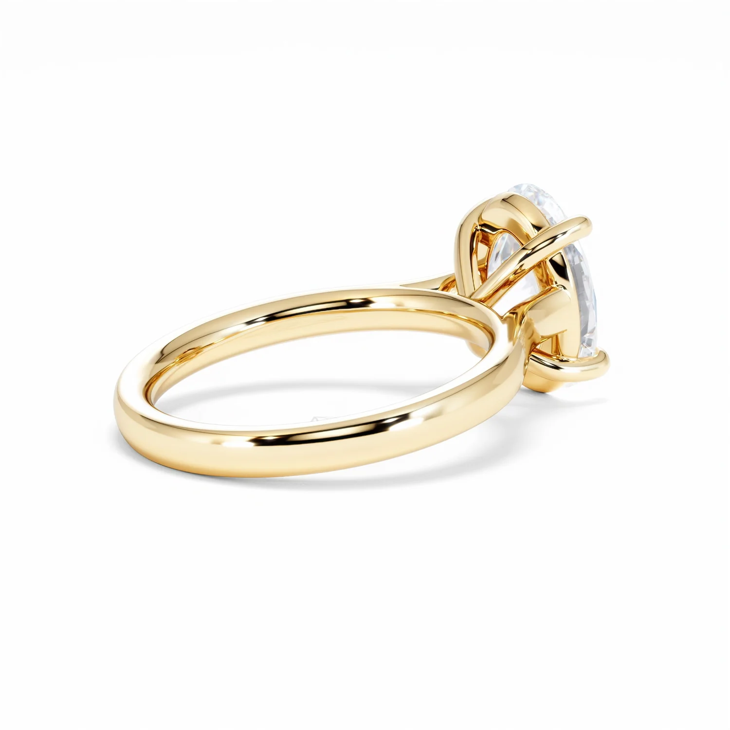 Amora Oval 3.00ct Lab Diamond Engagement Ring G/VS1 Set in 18K Gold - Image 38