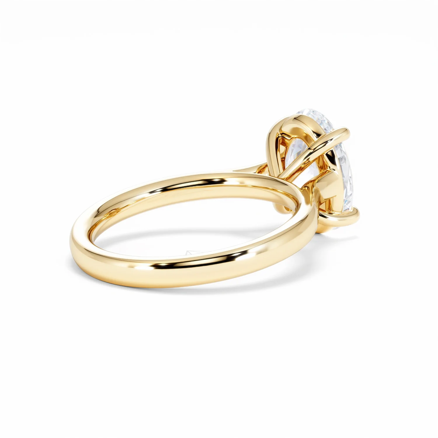 Amora Oval 3.00ct Lab Diamond Engagement Ring G/VS1 Set in 18K Gold - Image 39