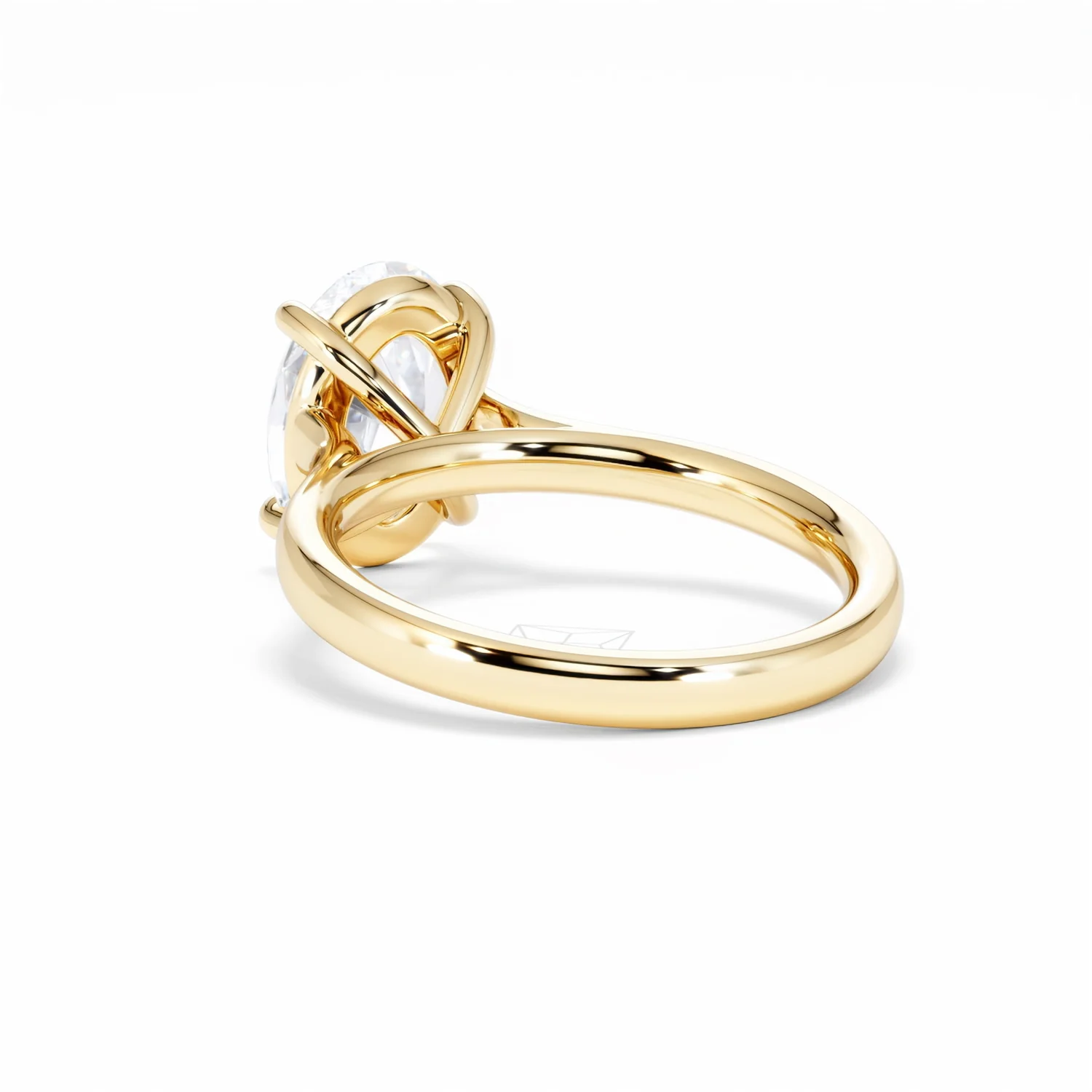 Amora Oval 3.00ct Lab Diamond Engagement Ring G/VS1 Set in 18K Gold - Image 57