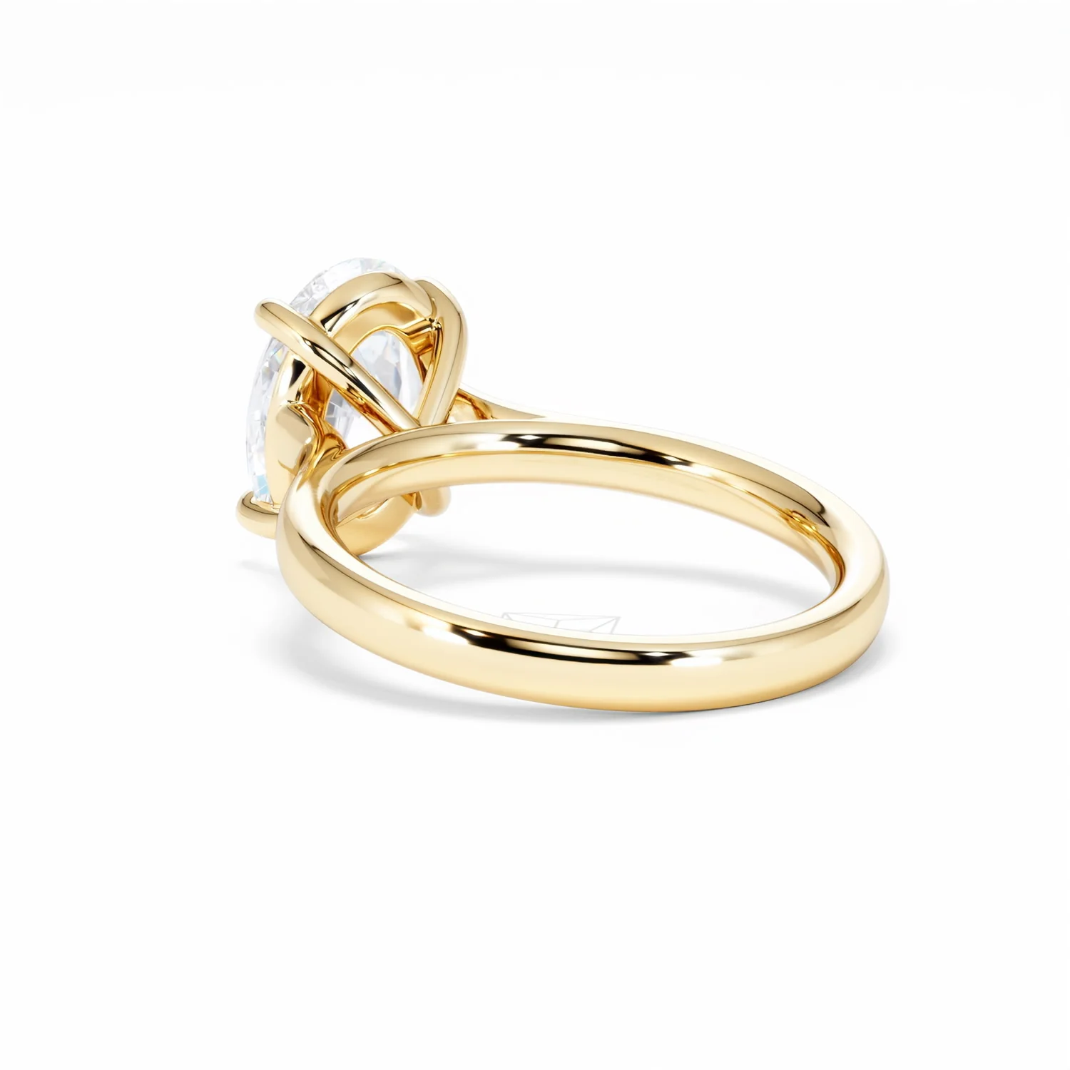 Amora Oval 3.00ct Lab Diamond Engagement Ring G/VS1 Set in 18K Gold - Image 58