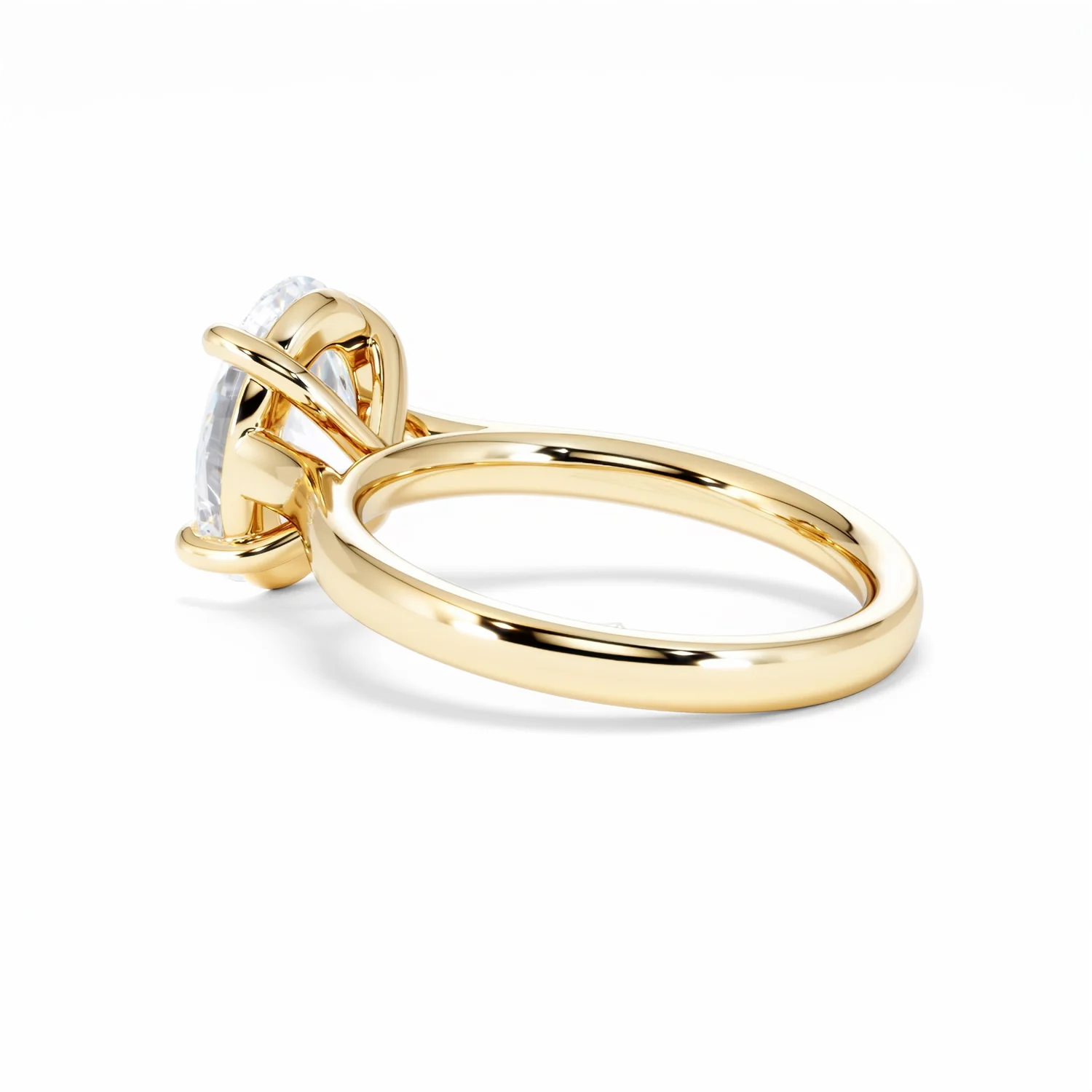 Amora Oval 3.00ct Lab Diamond Engagement Ring G/VS1 Set in 18K Gold - Image 62