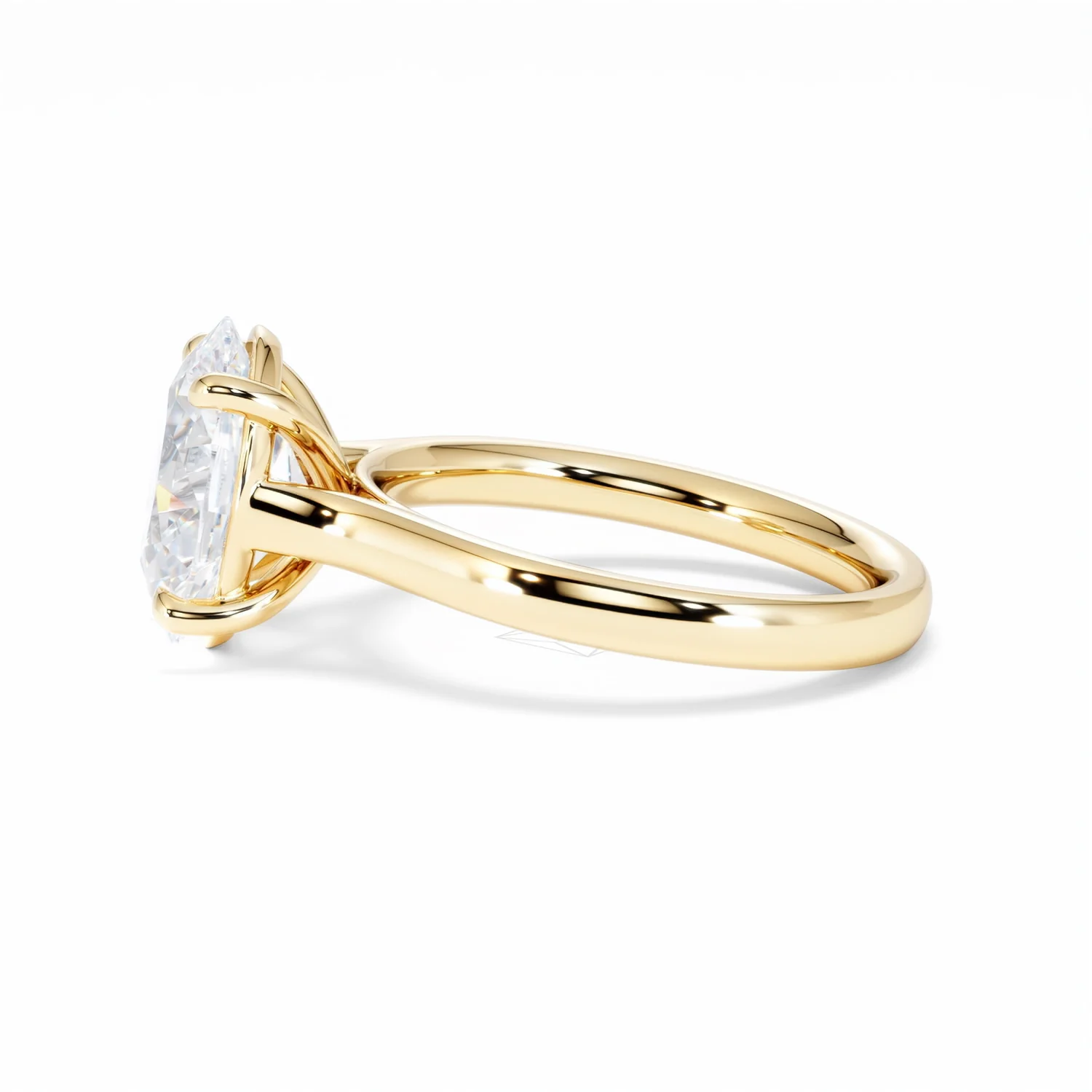 Amora Oval 3.00ct Lab Diamond Engagement Ring G/VS1 Set in 18K Gold - Image 71