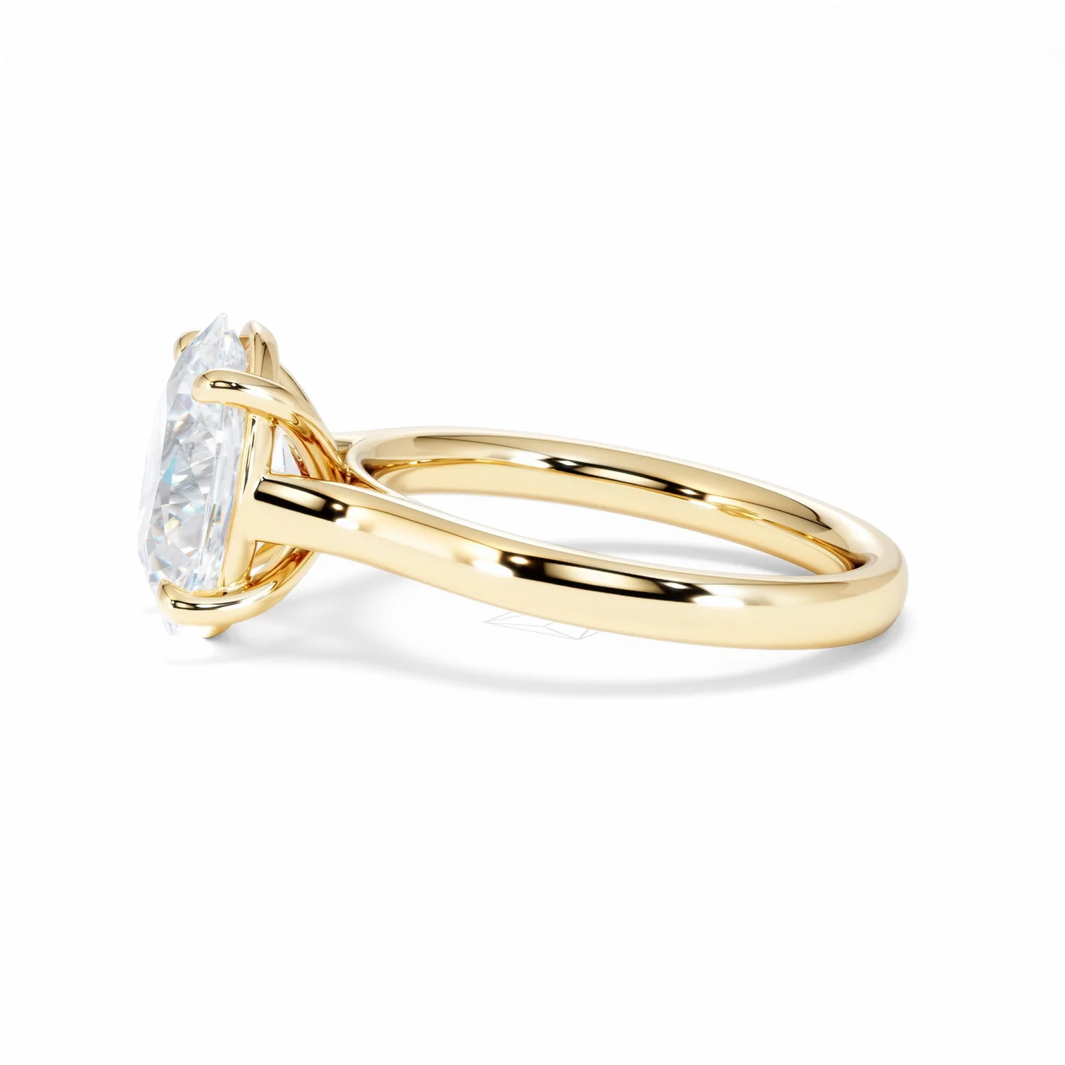 Amora Oval 3.00ct Lab Diamond Engagement Ring G/VS1 Set in 18K Gold - Image 72