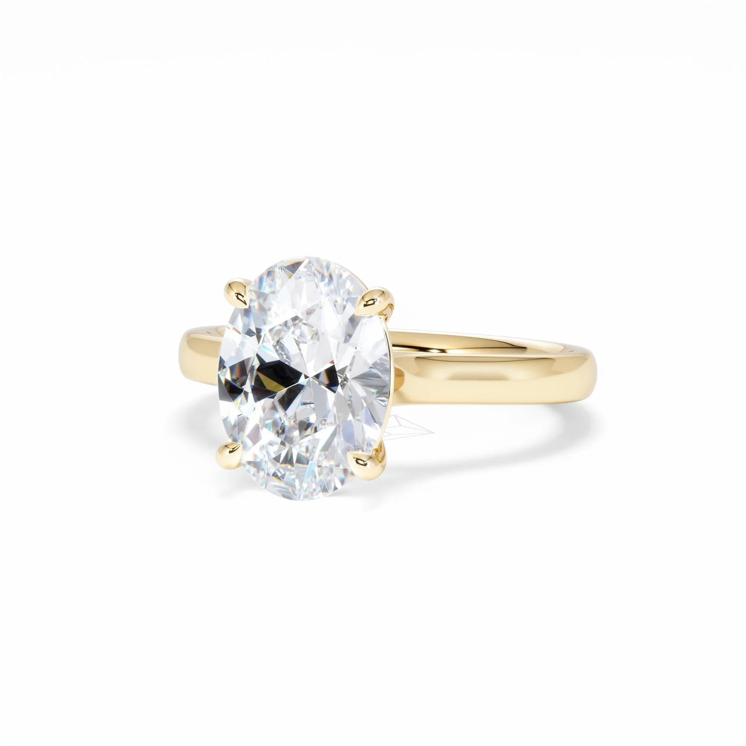 Amora Oval 3.00ct Lab Diamond Engagement Ring G/VS1 Set in 18K Gold - Image 86